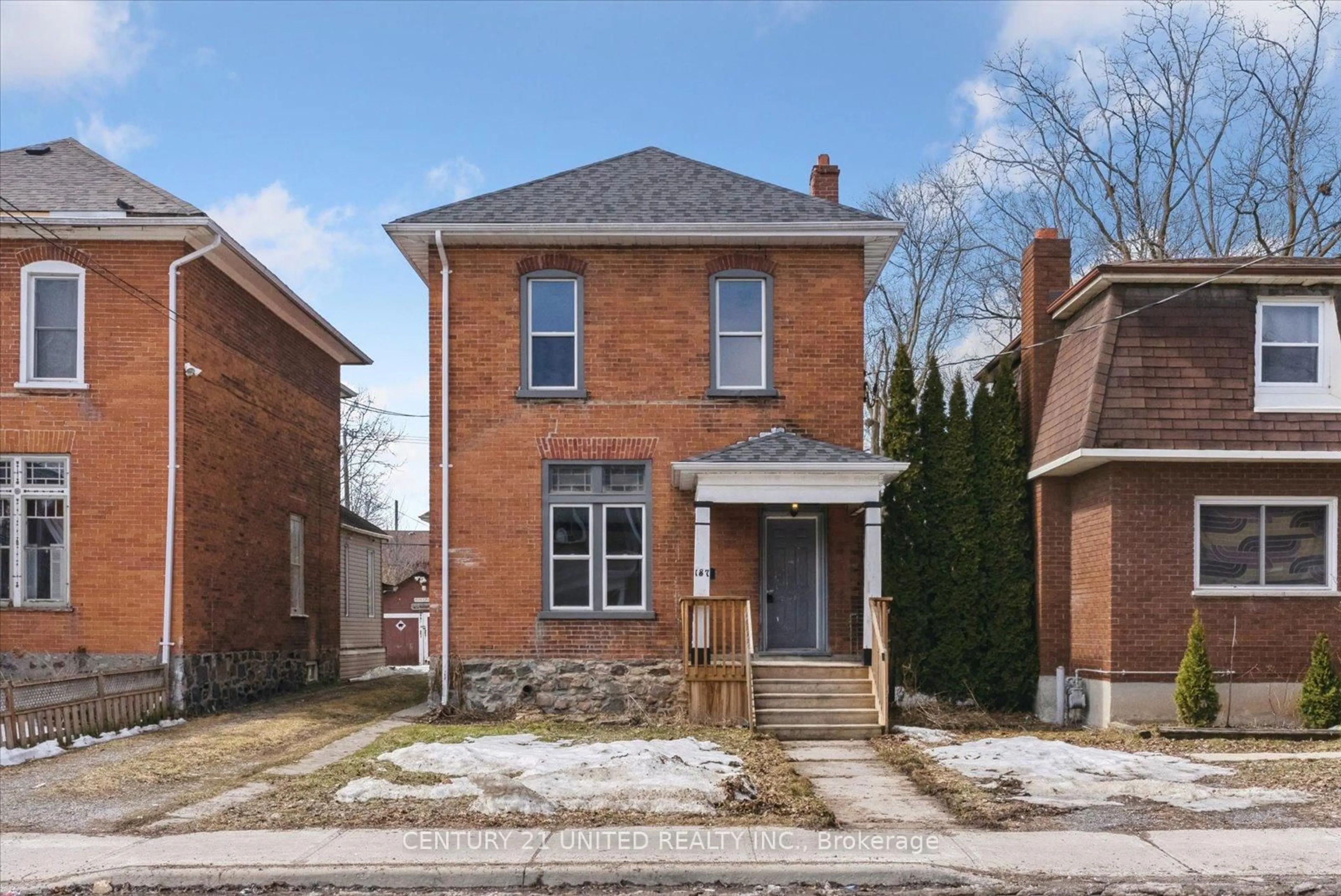 Home with brick exterior material, street for 187 Stewart St, Peterborough Central Ontario K9J 3M4