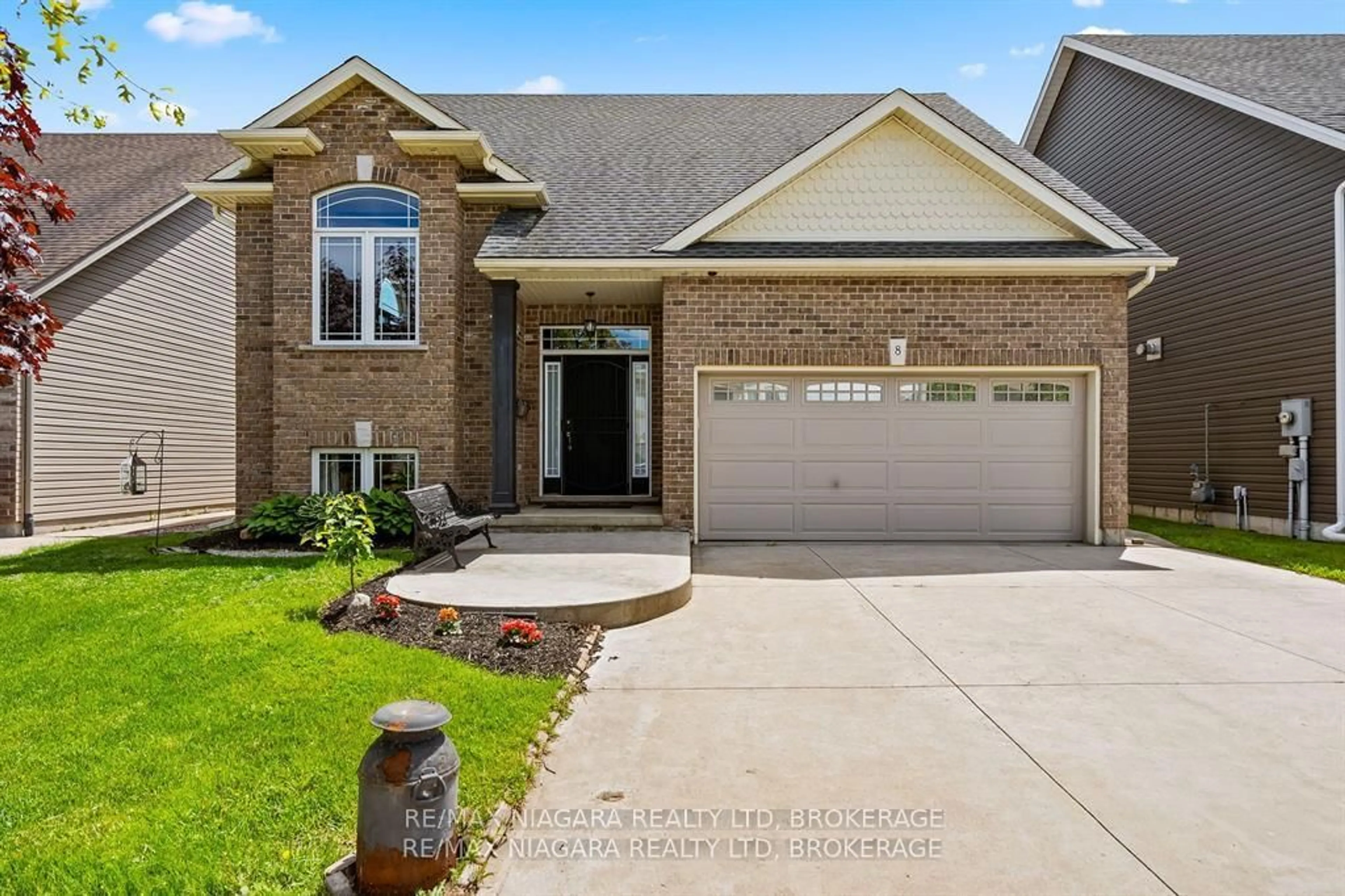 Home with brick exterior material, street for 8 Corbin St, St. Catharines Ontario L2P 0C3