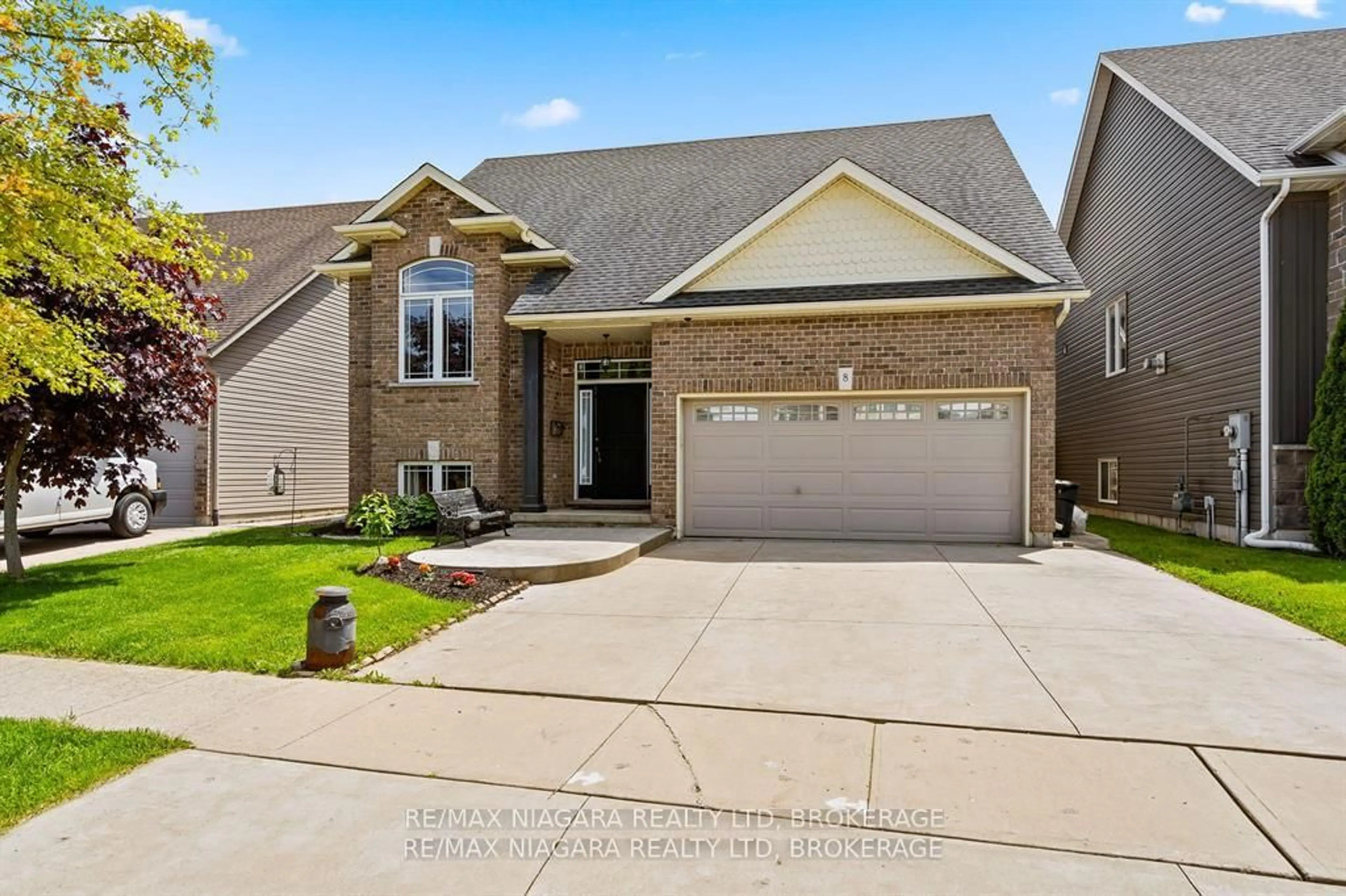 Home with brick exterior material, street for 8 Corbin St, St. Catharines Ontario L2P 0C3