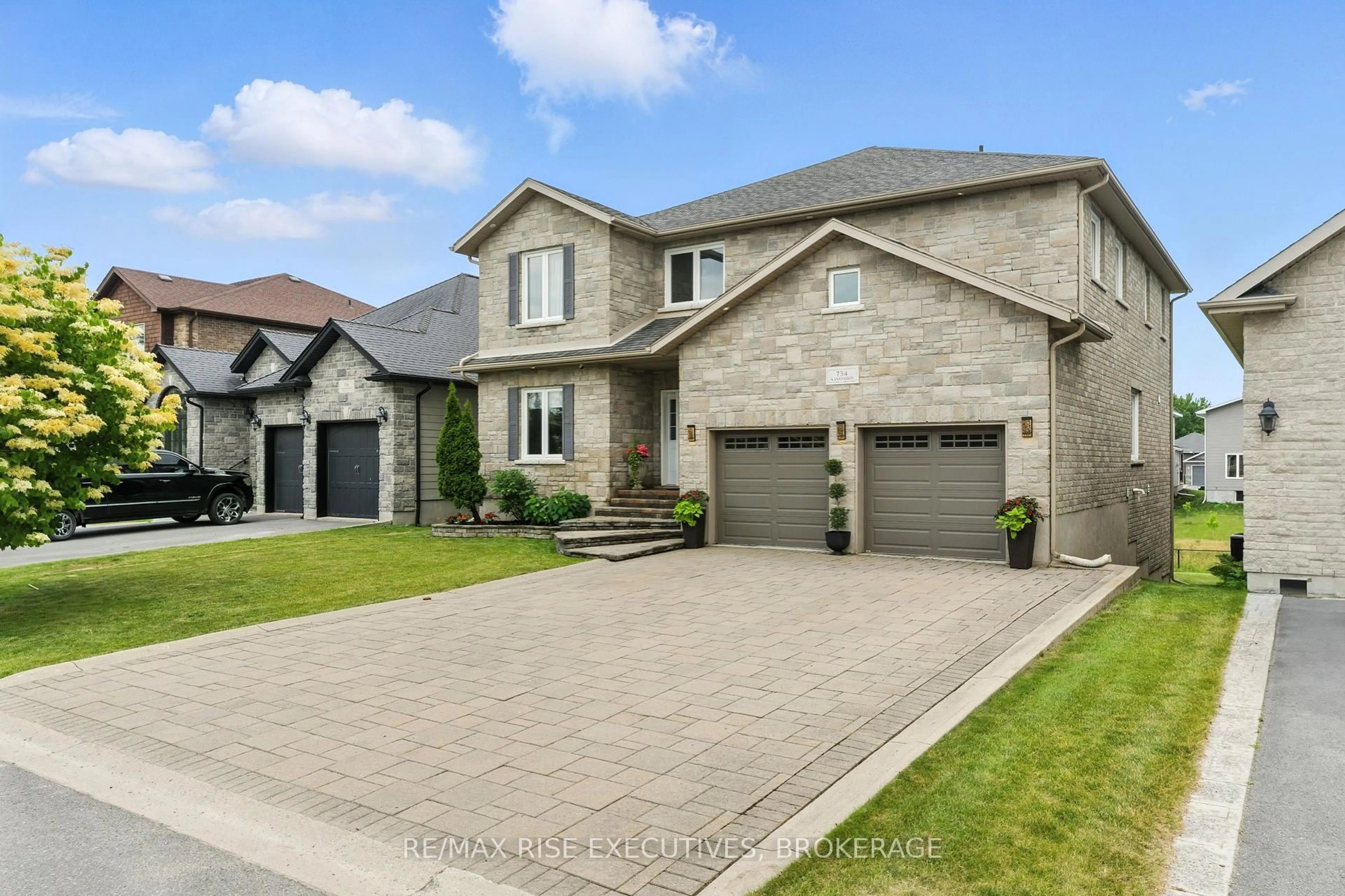 Home with brick exterior material, street for 734 Kananaskis Dr, Kingston Ontario K7P 0A9