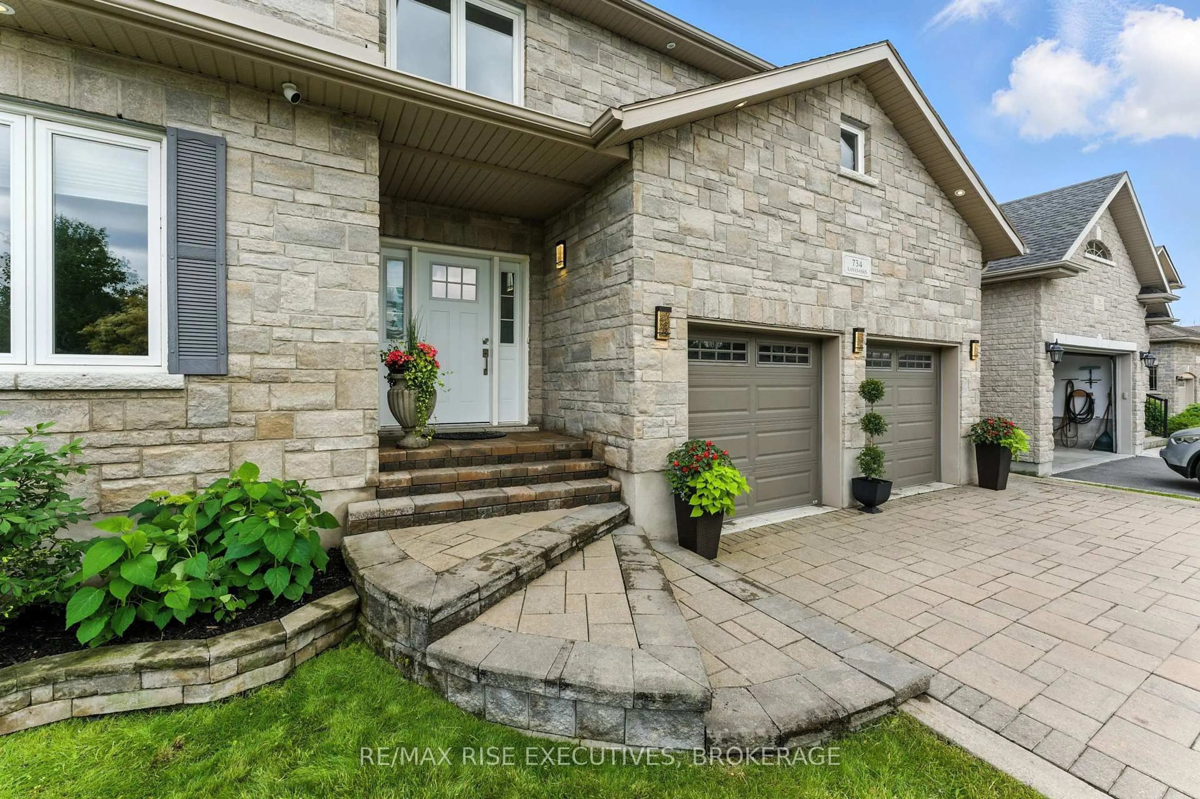 Home with brick exterior material, street for 734 Kananaskis Dr, Kingston Ontario K7P 0A9