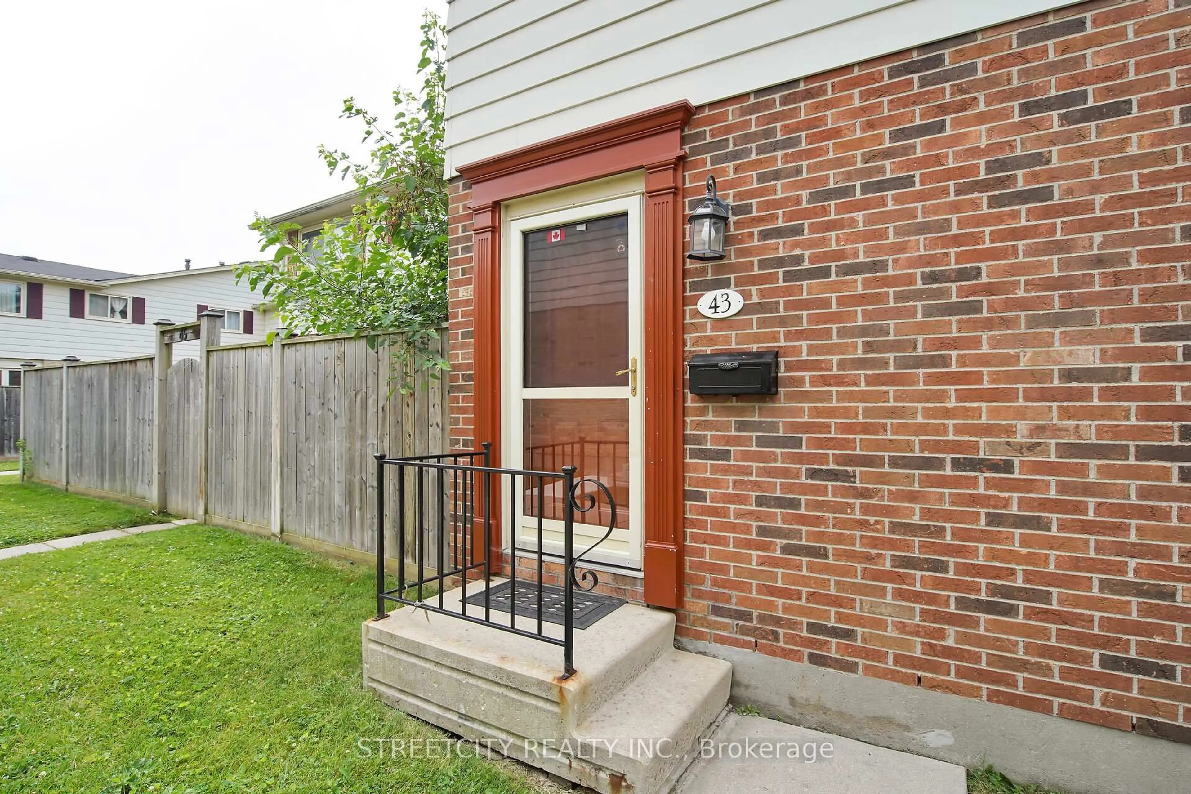 Home with brick exterior material, street for 43 Conway Dr #40, London South Ontario N6E 2H4