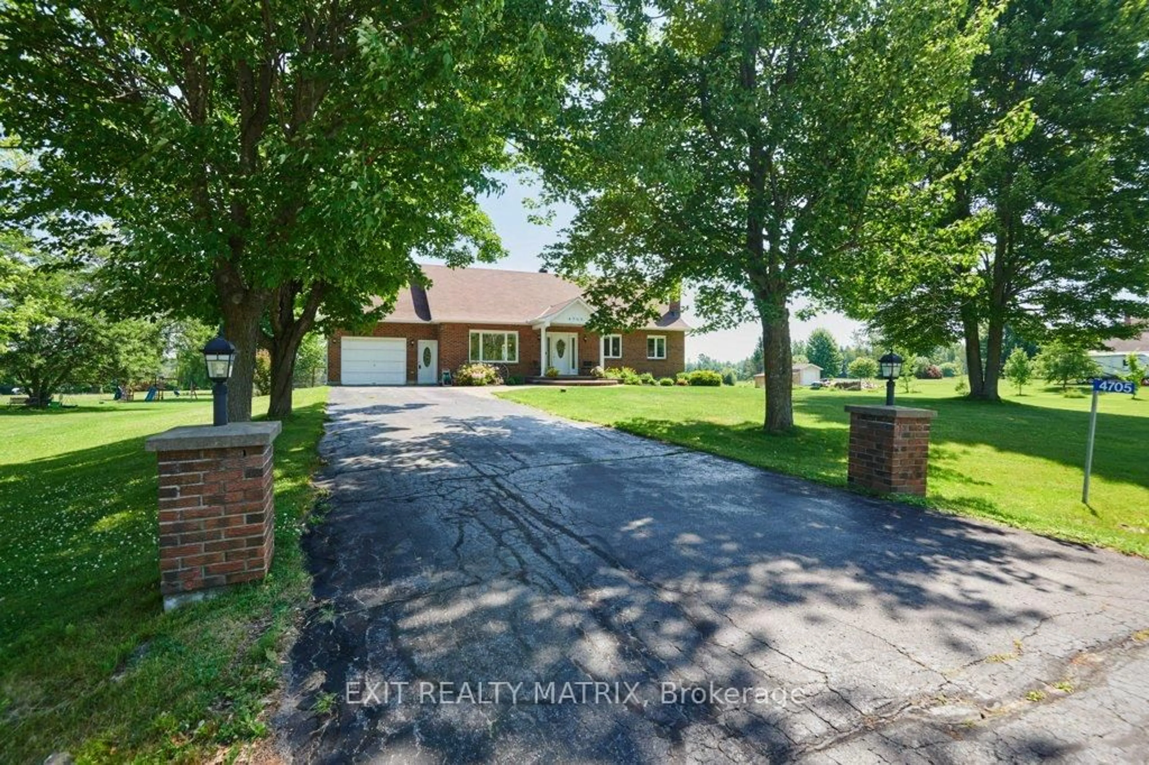 Home with brick exterior material, street for 4705 McNeely Rd, Navan Ontario K4B 1J1