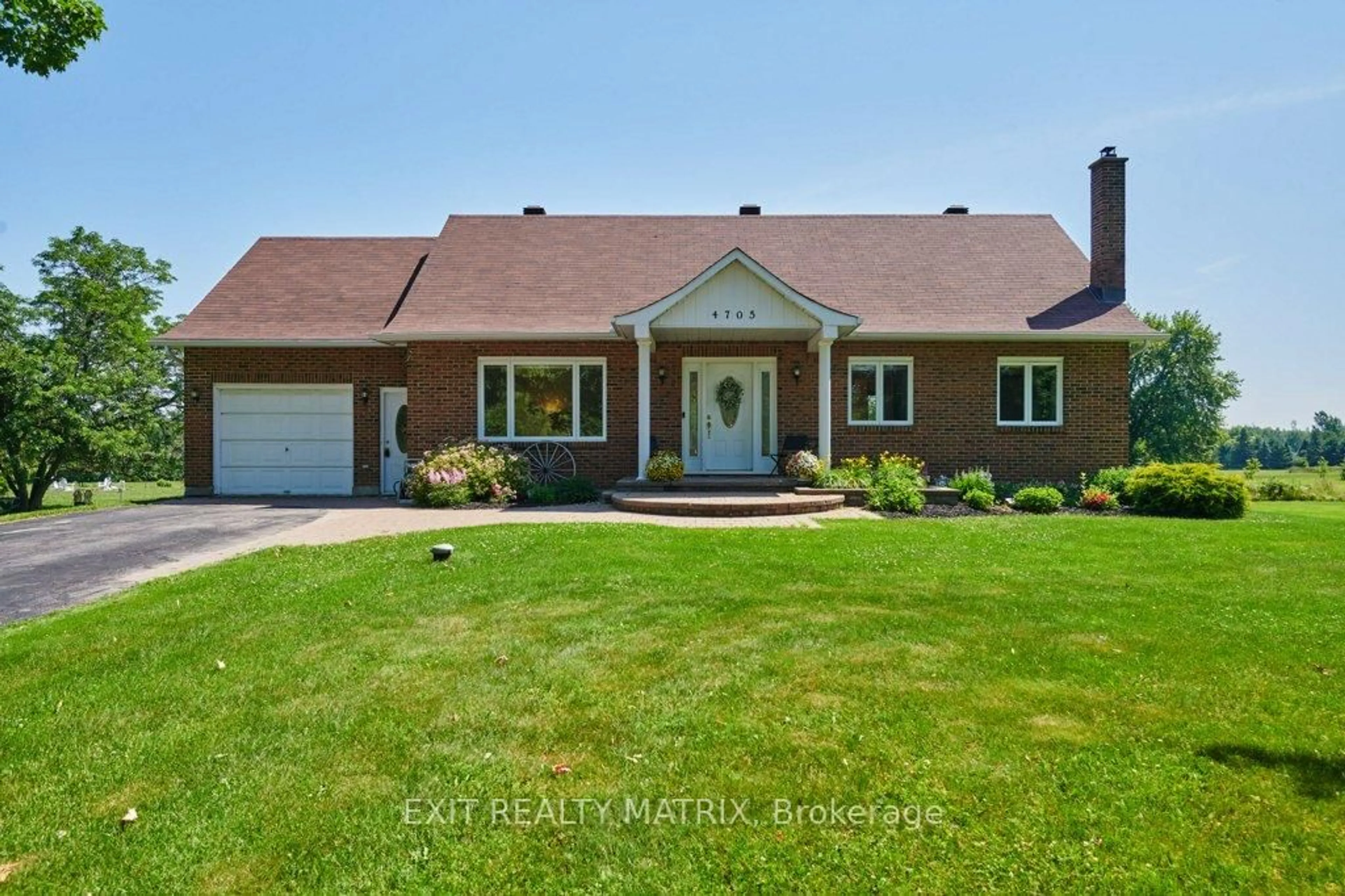 Home with brick exterior material, street for 4705 McNeely Rd, Navan Ontario K4B 1J1