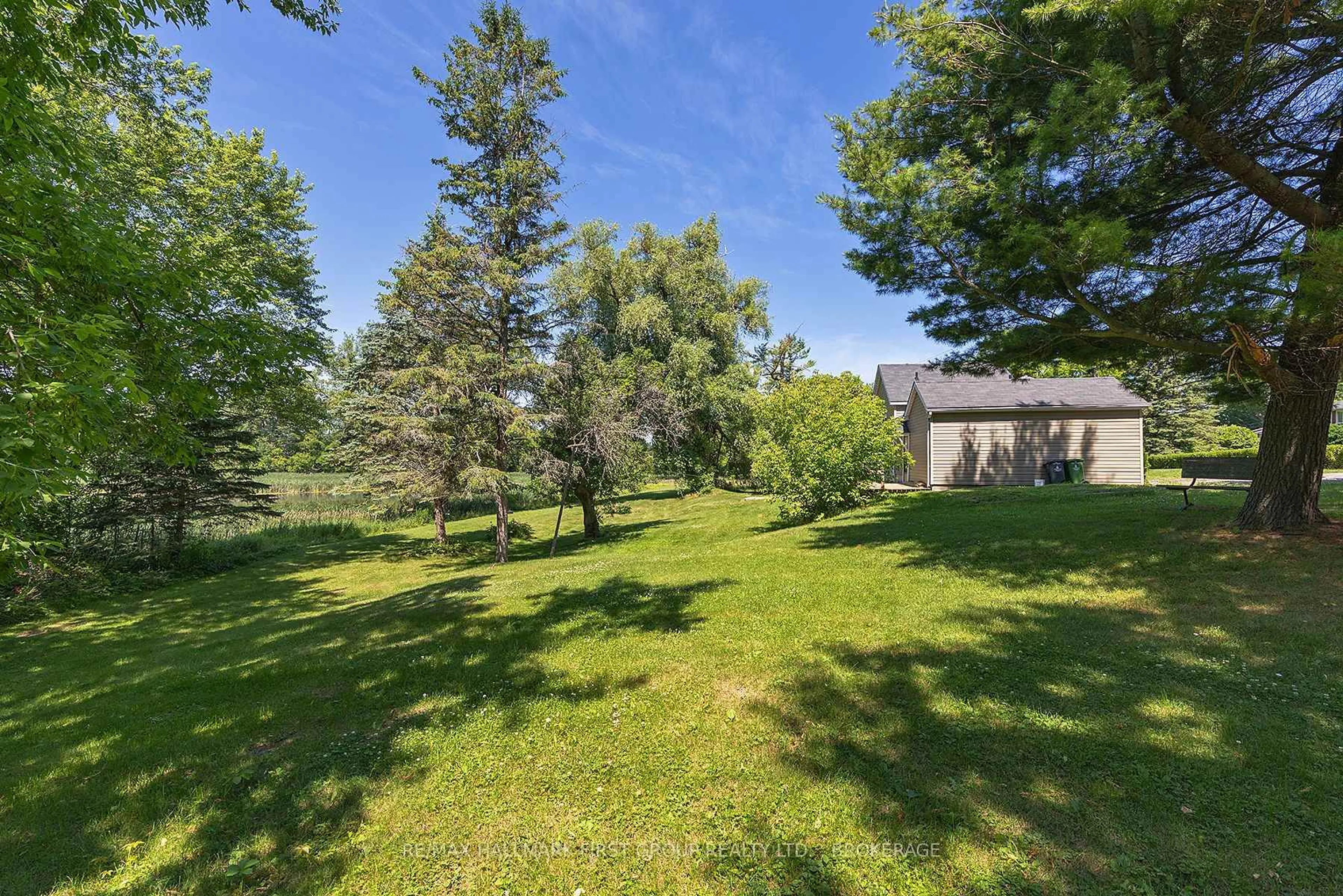 A pic from outside/outdoor area/front of a property/back of a property/a pic from drone, forest/trees view for 757 Hillview Rd, Kingston Ontario K7M 5C8