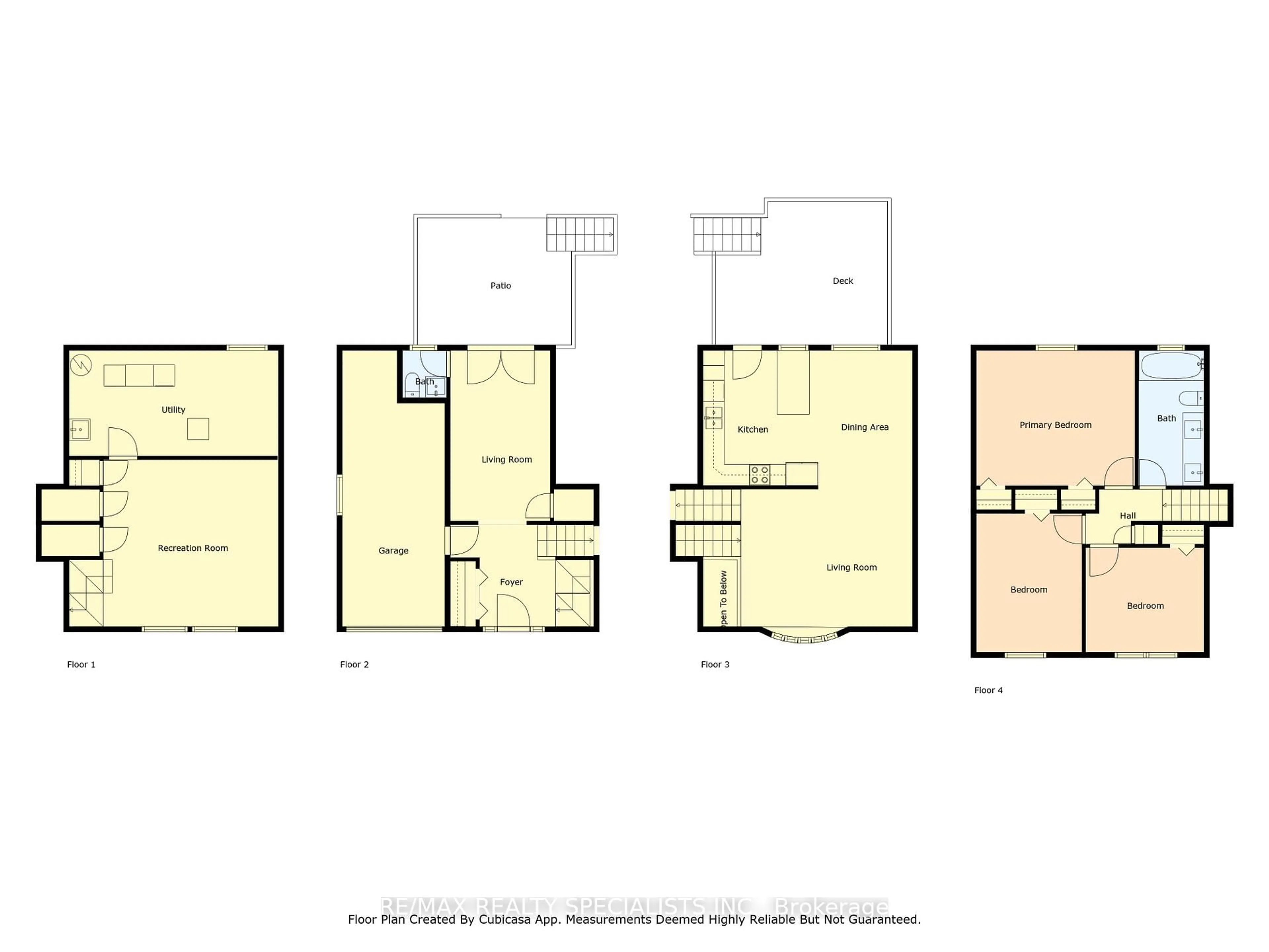 Floor plan for 205 Byeland Dr, Wellington North Ontario N0G 2L2