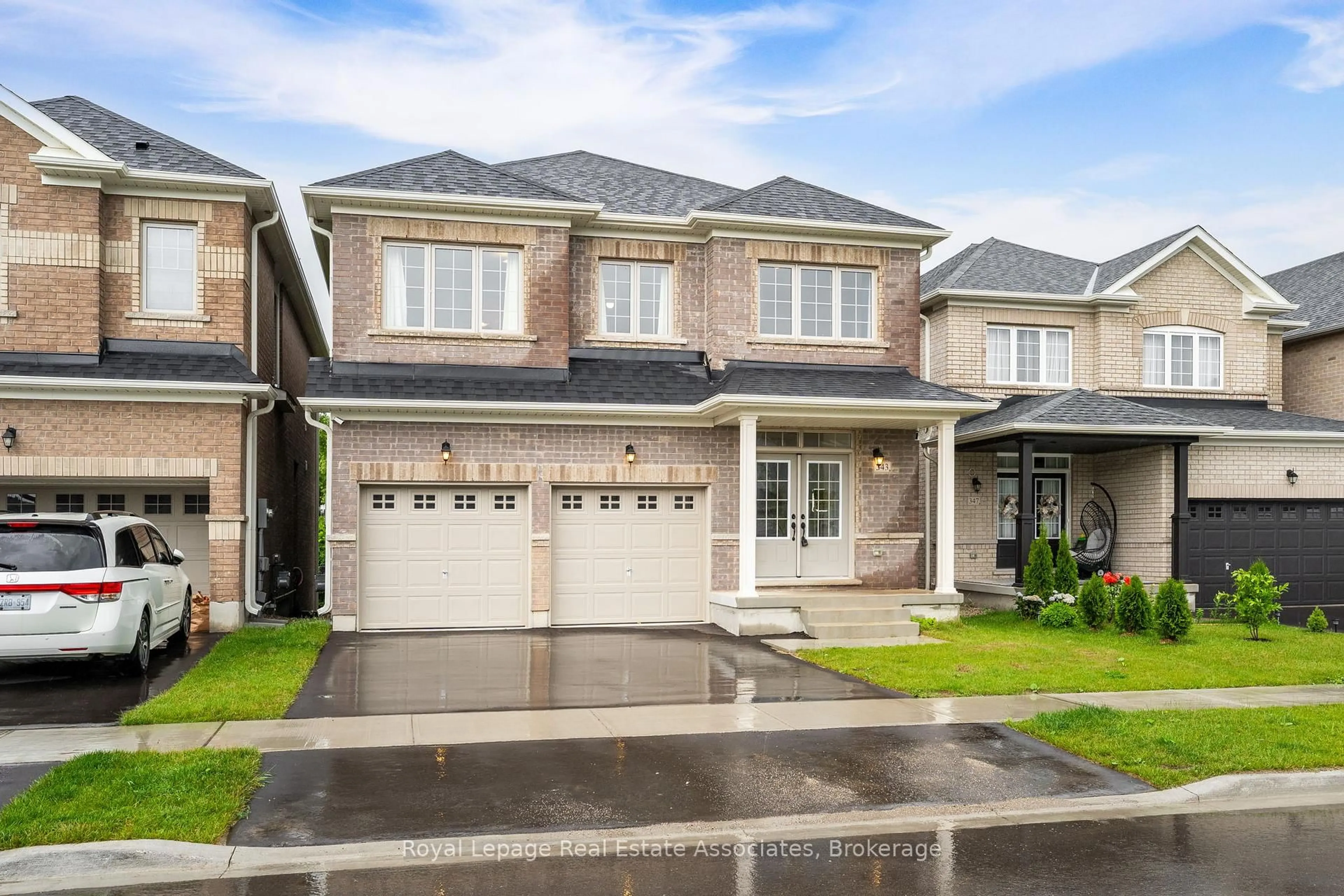 Home with brick exterior material, street for 343 Leanne Lane, Shelburne Ontario L9V 3Y2