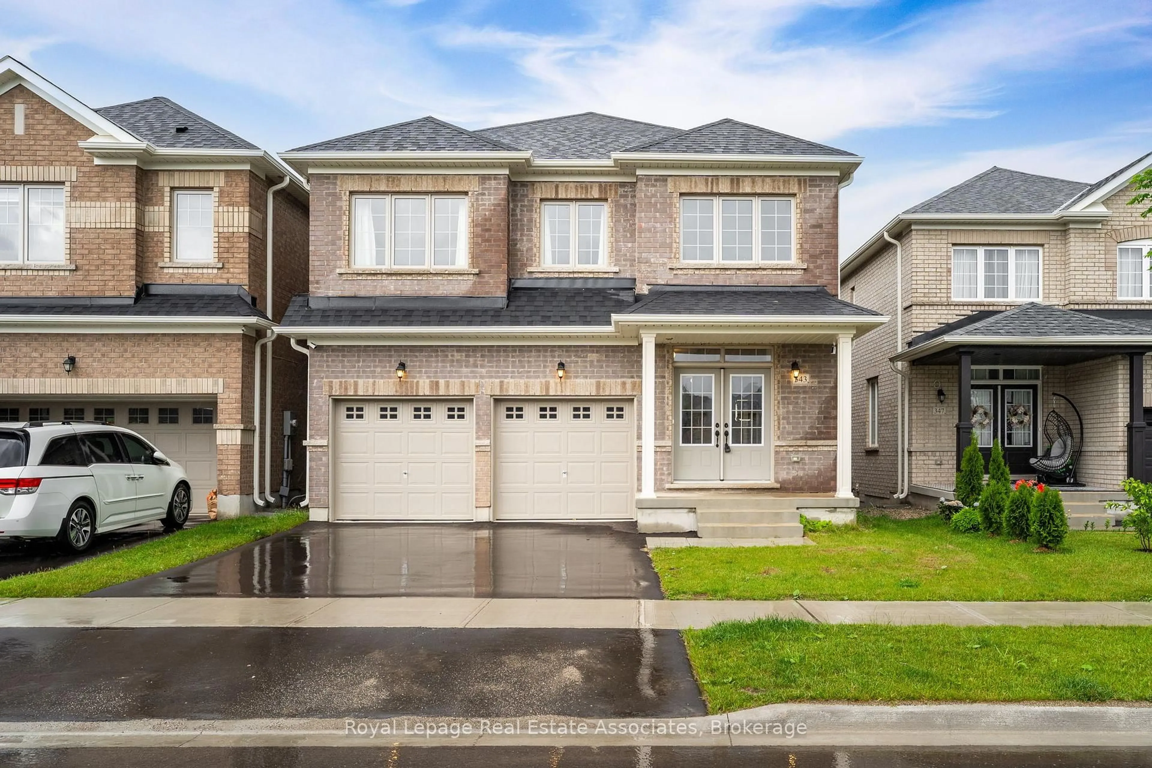 Home with brick exterior material, street for 343 Leanne Lane, Shelburne Ontario L9V 3Y2