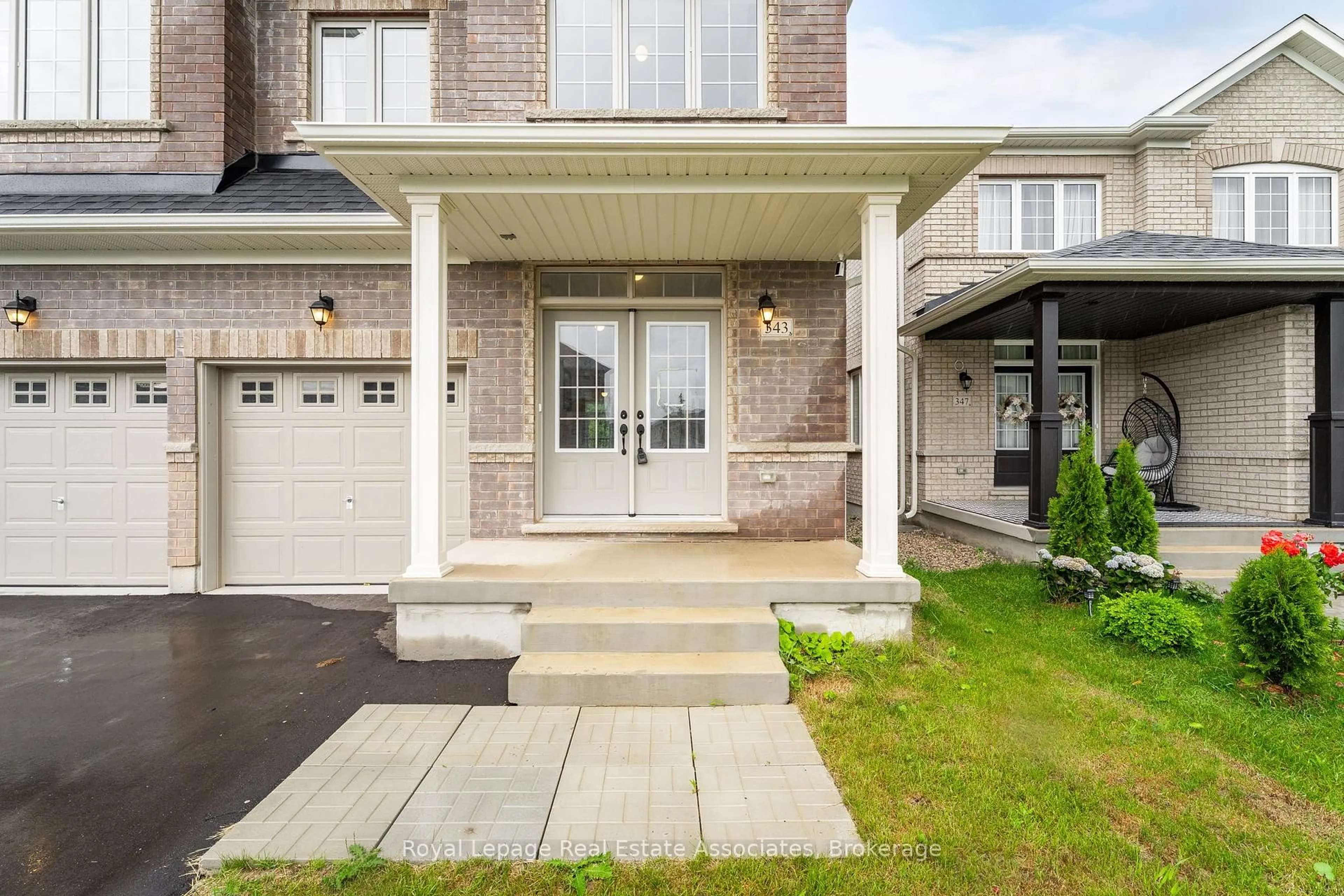 Home with brick exterior material, street for 343 Leanne Lane, Shelburne Ontario L9V 3Y2