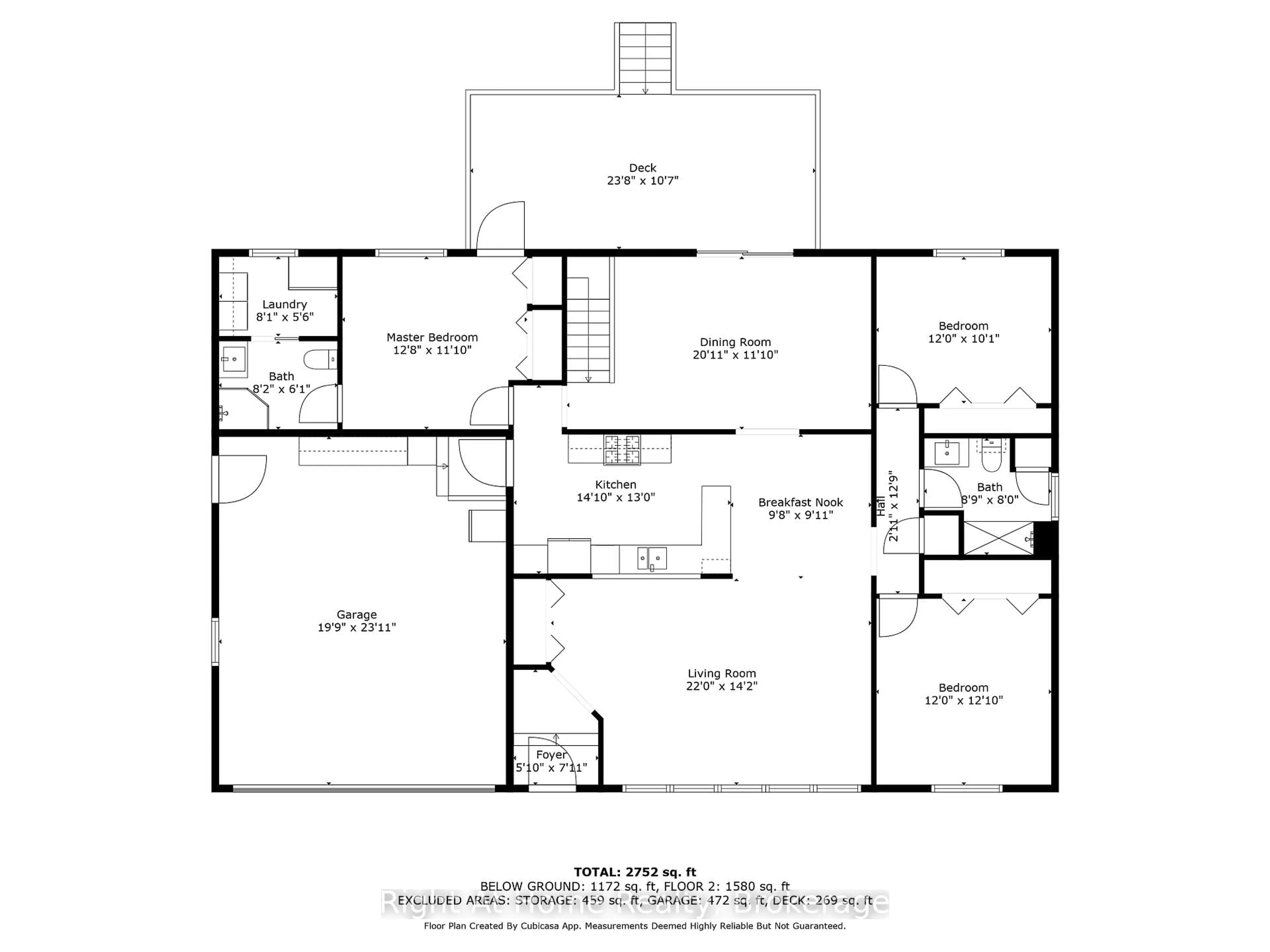 Floor plan for 664 Maple St, Huron East Ontario N0G 1H0