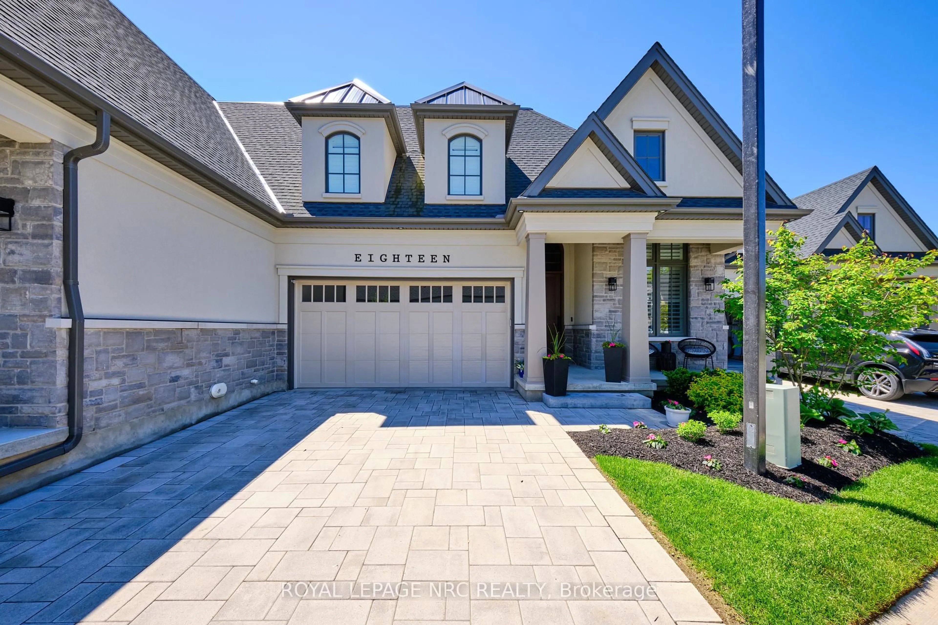 Home with brick exterior material, street for 190 CANBORO Rd #18, Pelham Ontario L0S 1E0