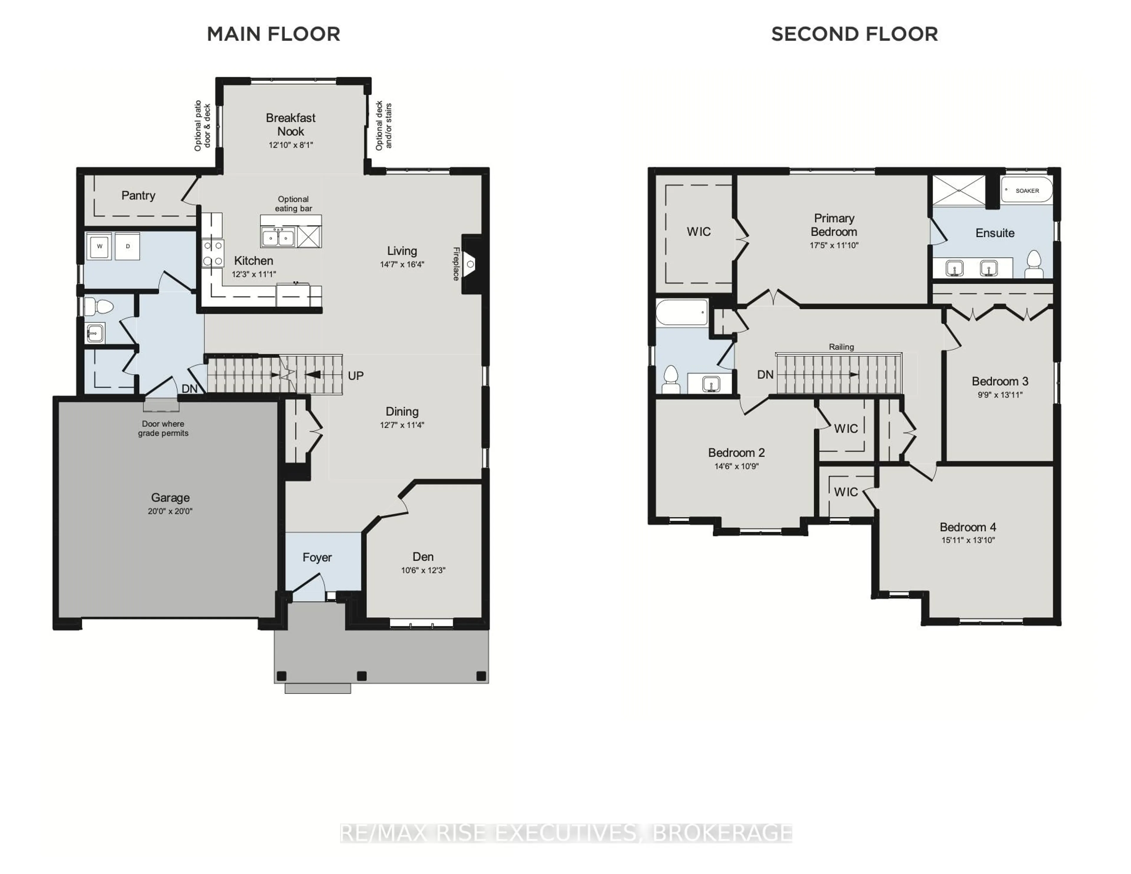 Floor plan for 435 Dockside Dr, Kingston Ontario K7K 0L5