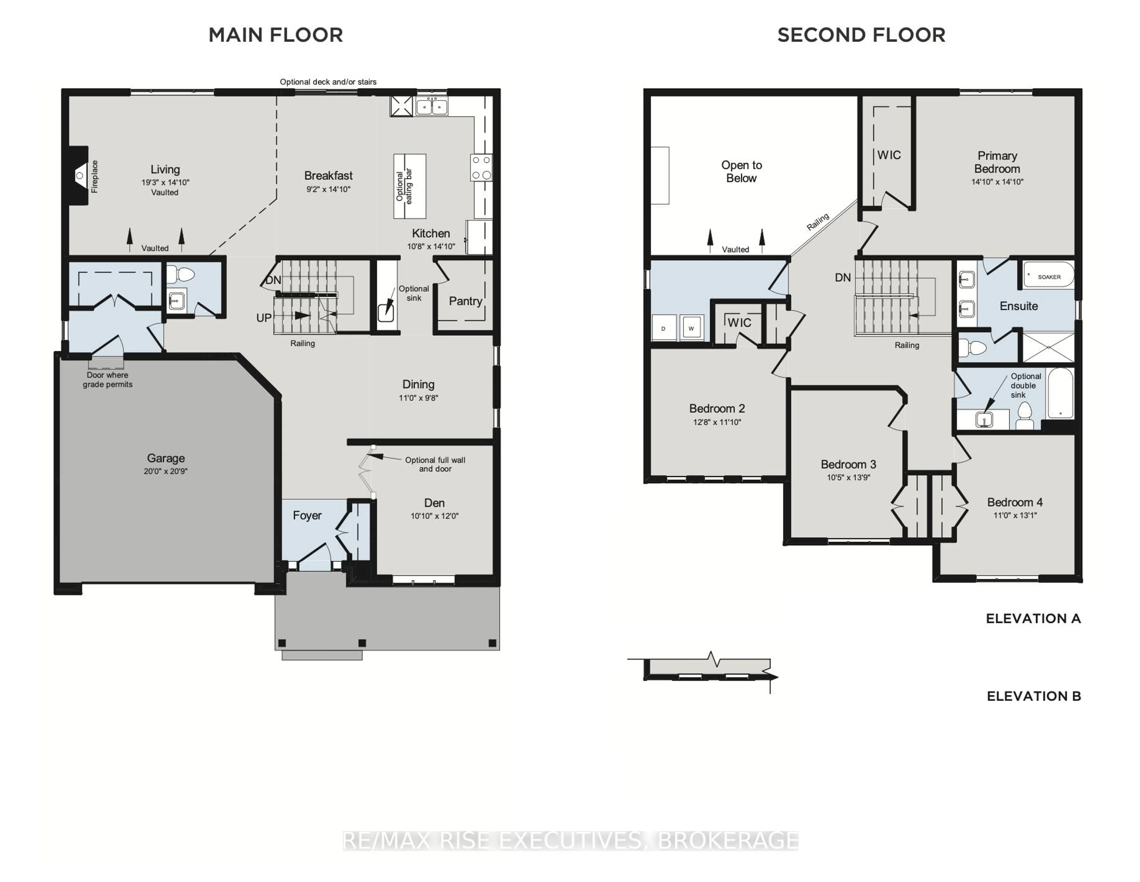Floor plan for 431 Dockside Dr, Kingston Ontario K7K 0L5