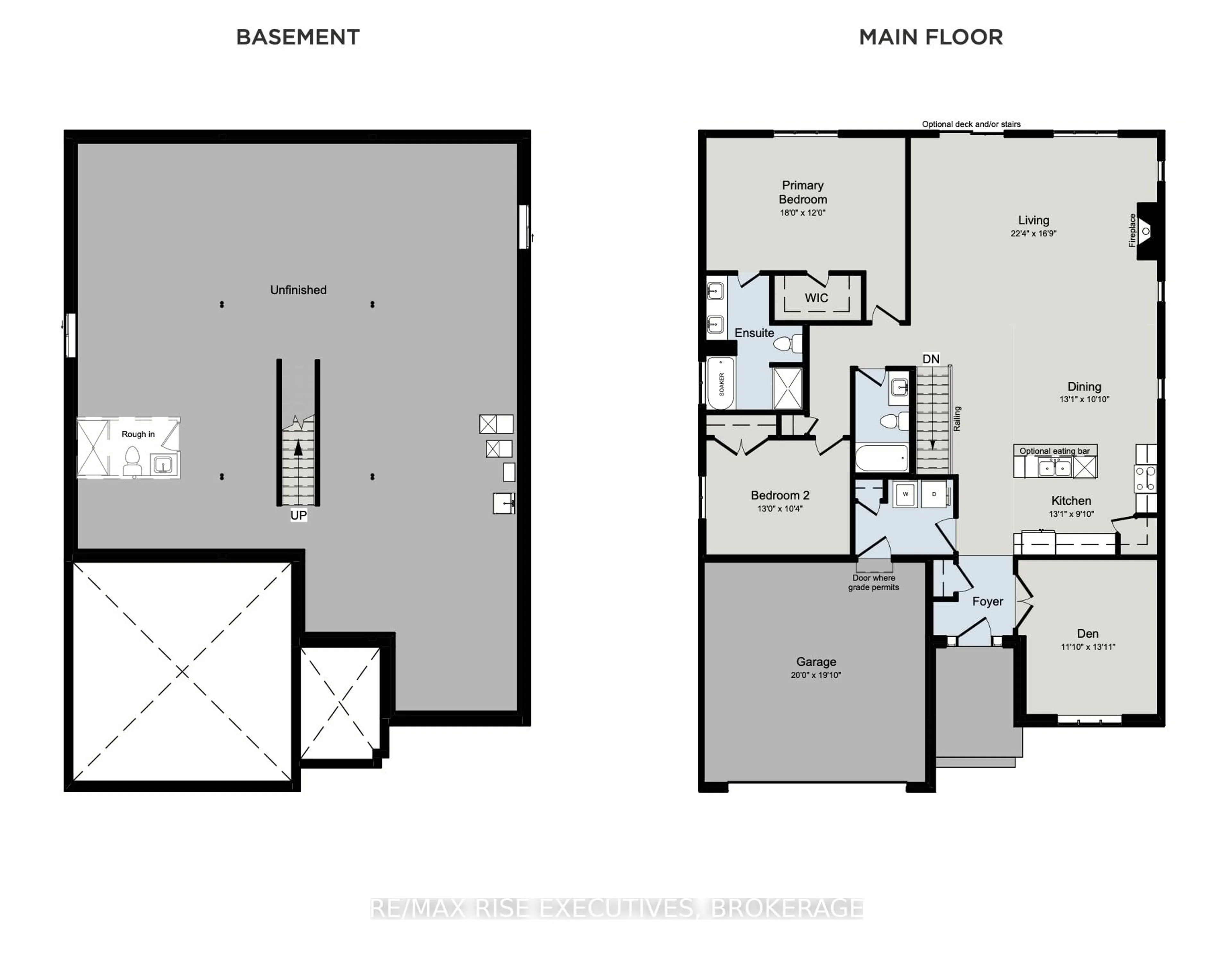 Floor plan for 429 Dockside Dr, Kingston Ontario K7K 0L5