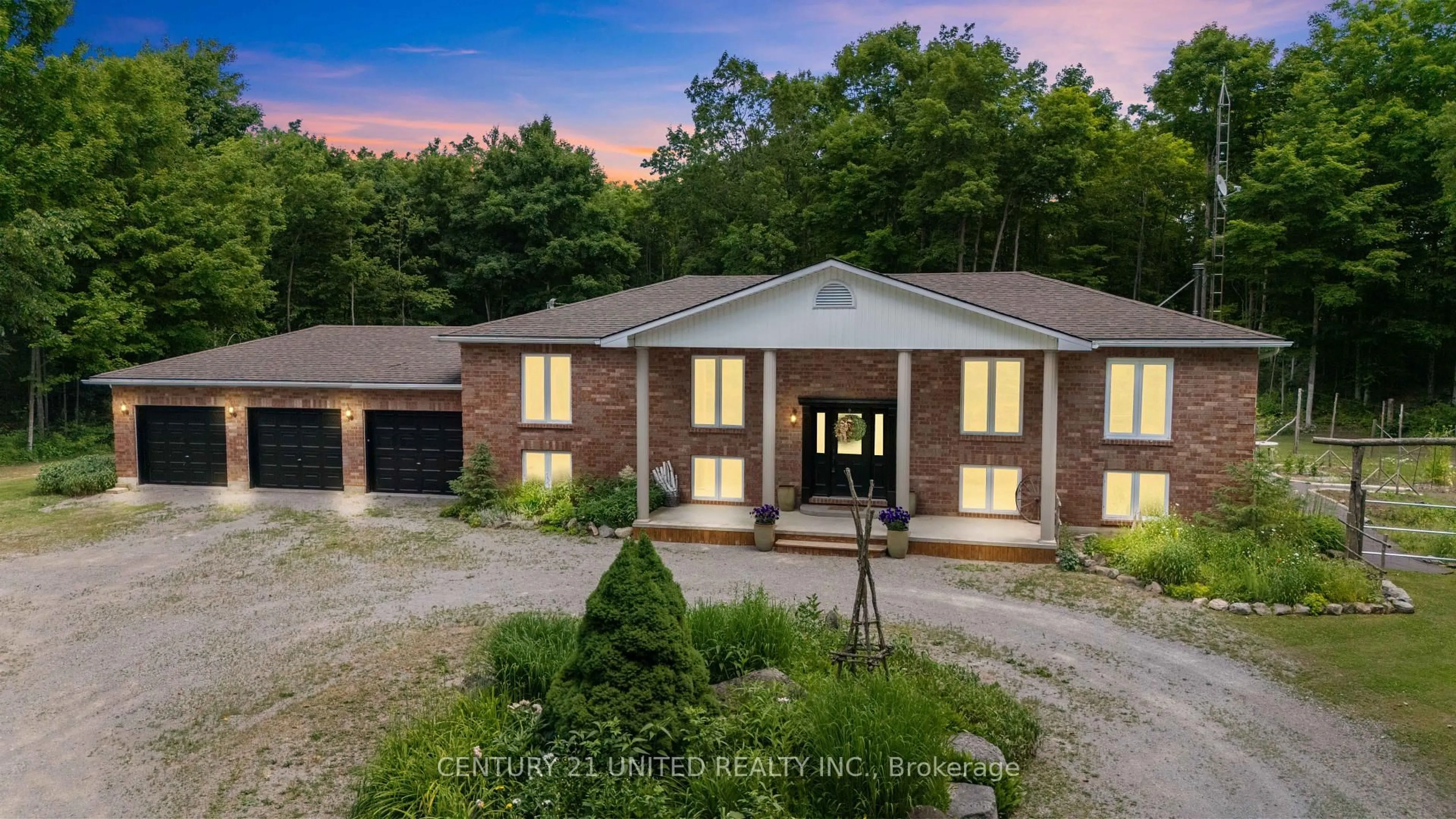Home with brick exterior material, unknown for 2021 Camp Line Rd, Douro-Dummer Ontario K0L 2H0