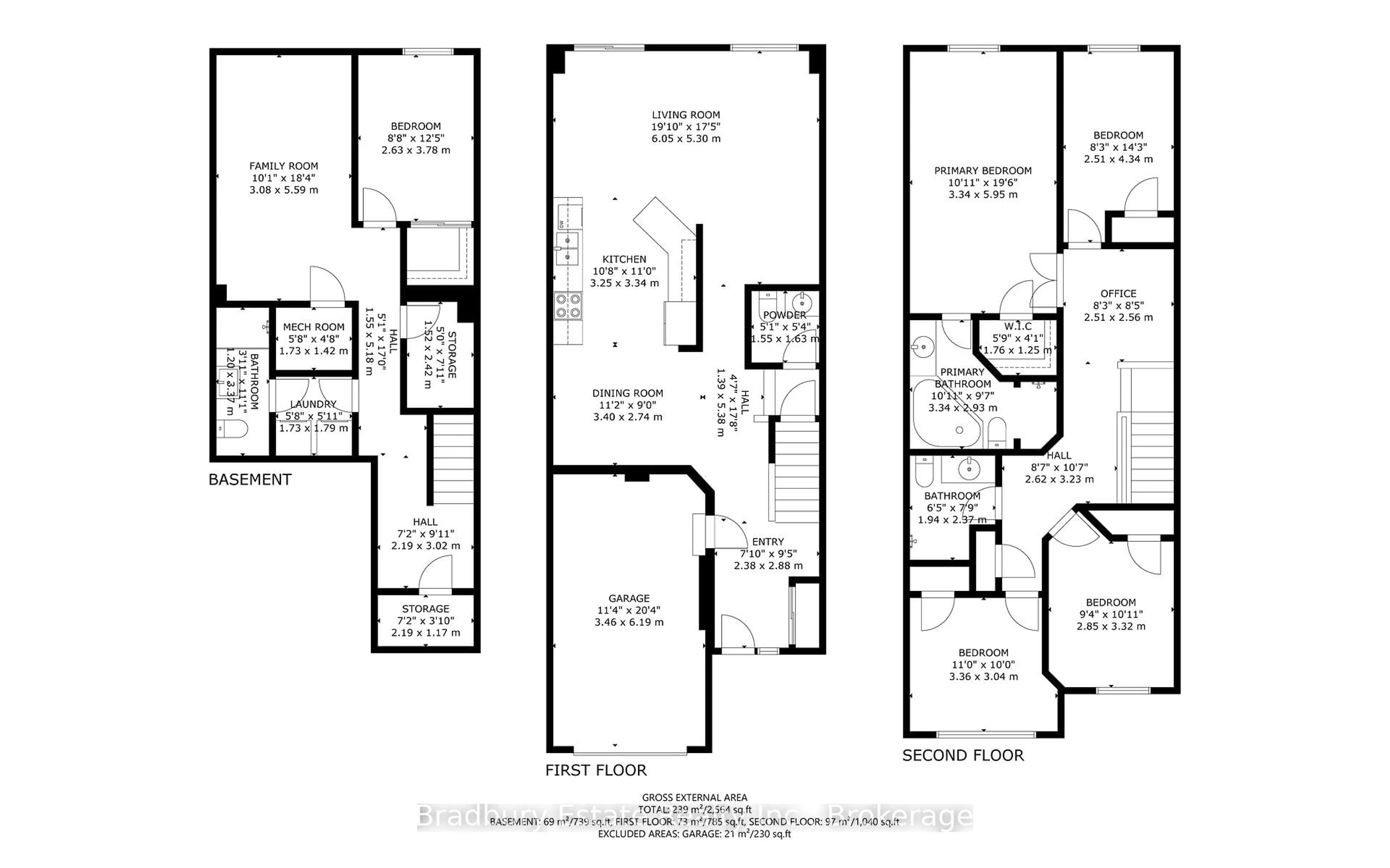 Floor plan for 16 Bonhill Blvd, Hamilton Ontario L0R 1P0