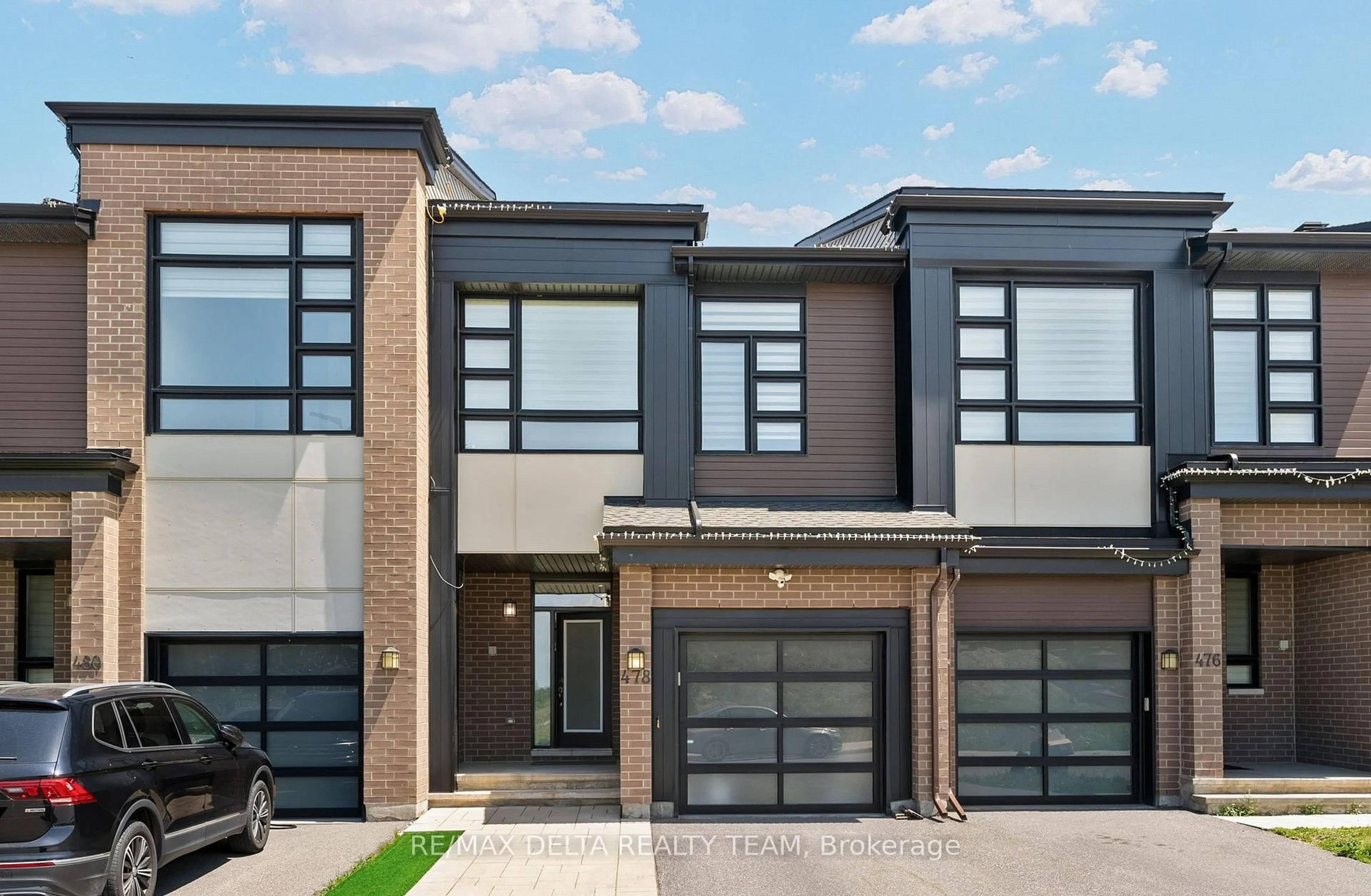 Home with brick exterior material, street for 478 Trident Mews, Ottawa Ontario K1T 0T2