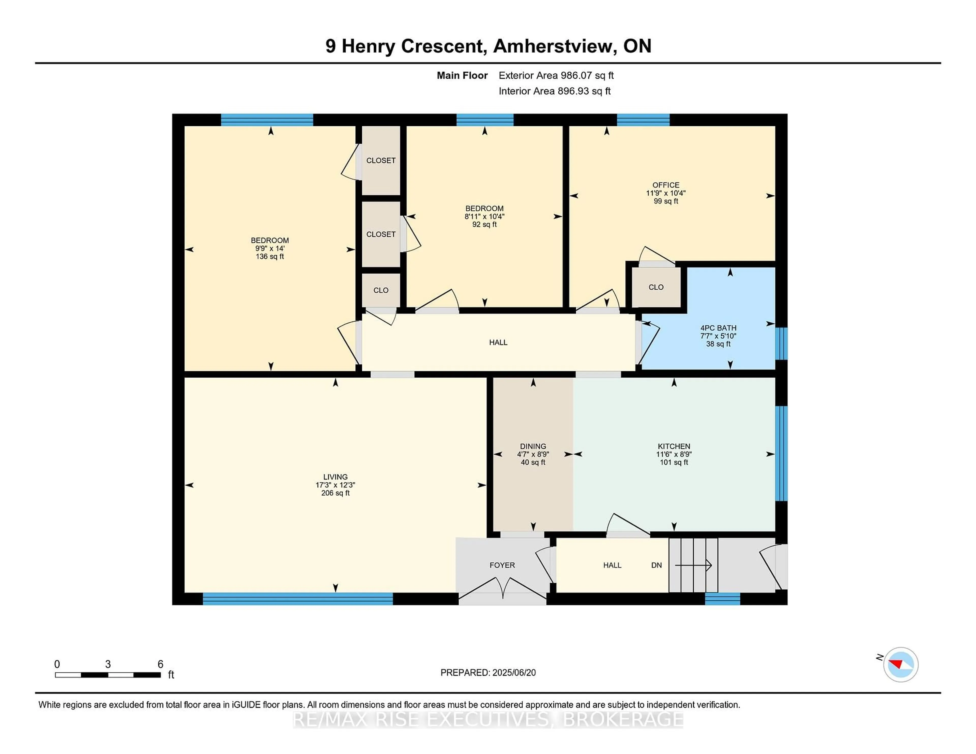 Floor plan for 9 Henry Cres, Loyalist Ontario K7N 1G3
