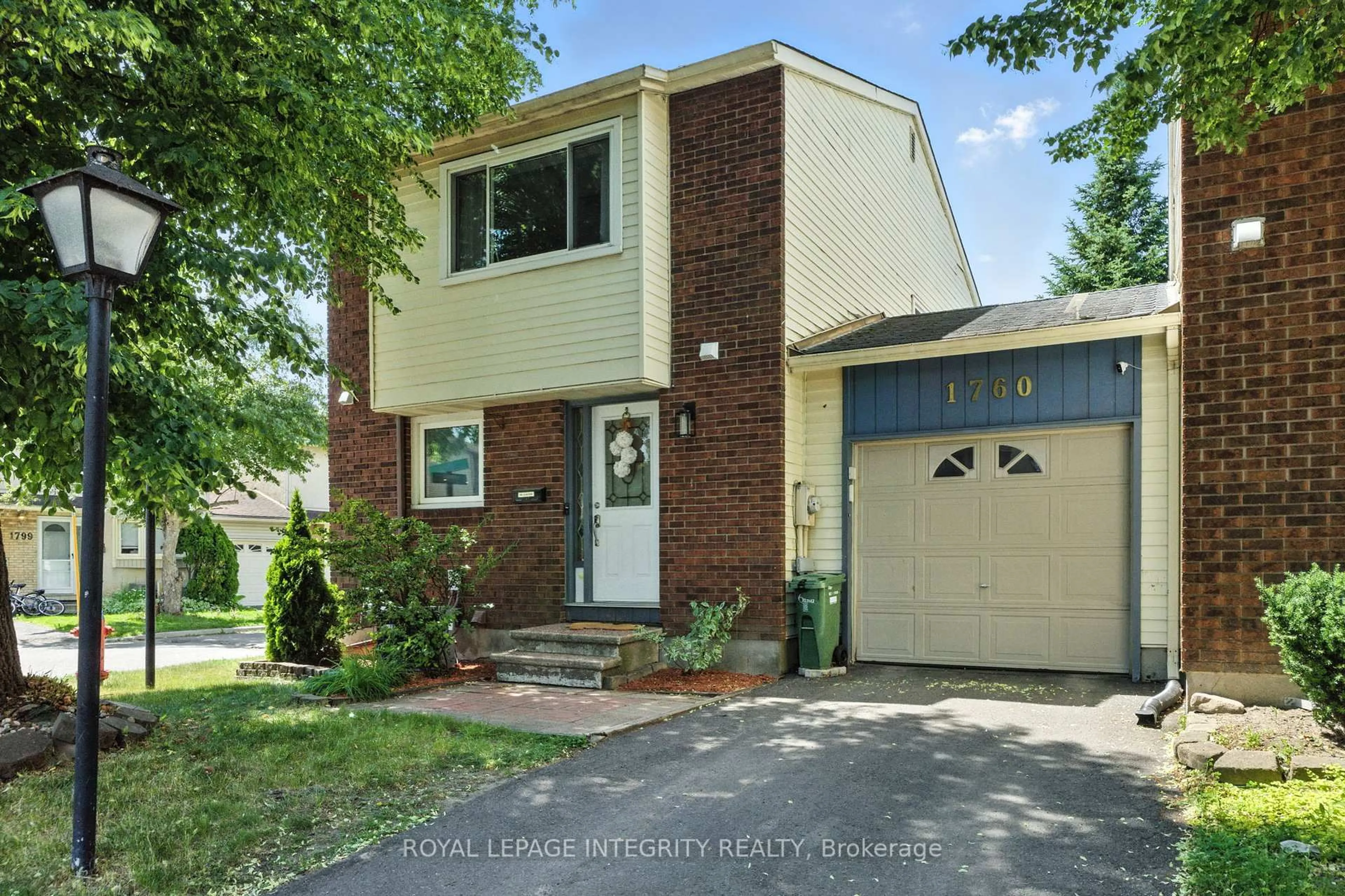 Home with brick exterior material, street for 1760 Lafrance Dr, Orleans Ontario K1E 2H2