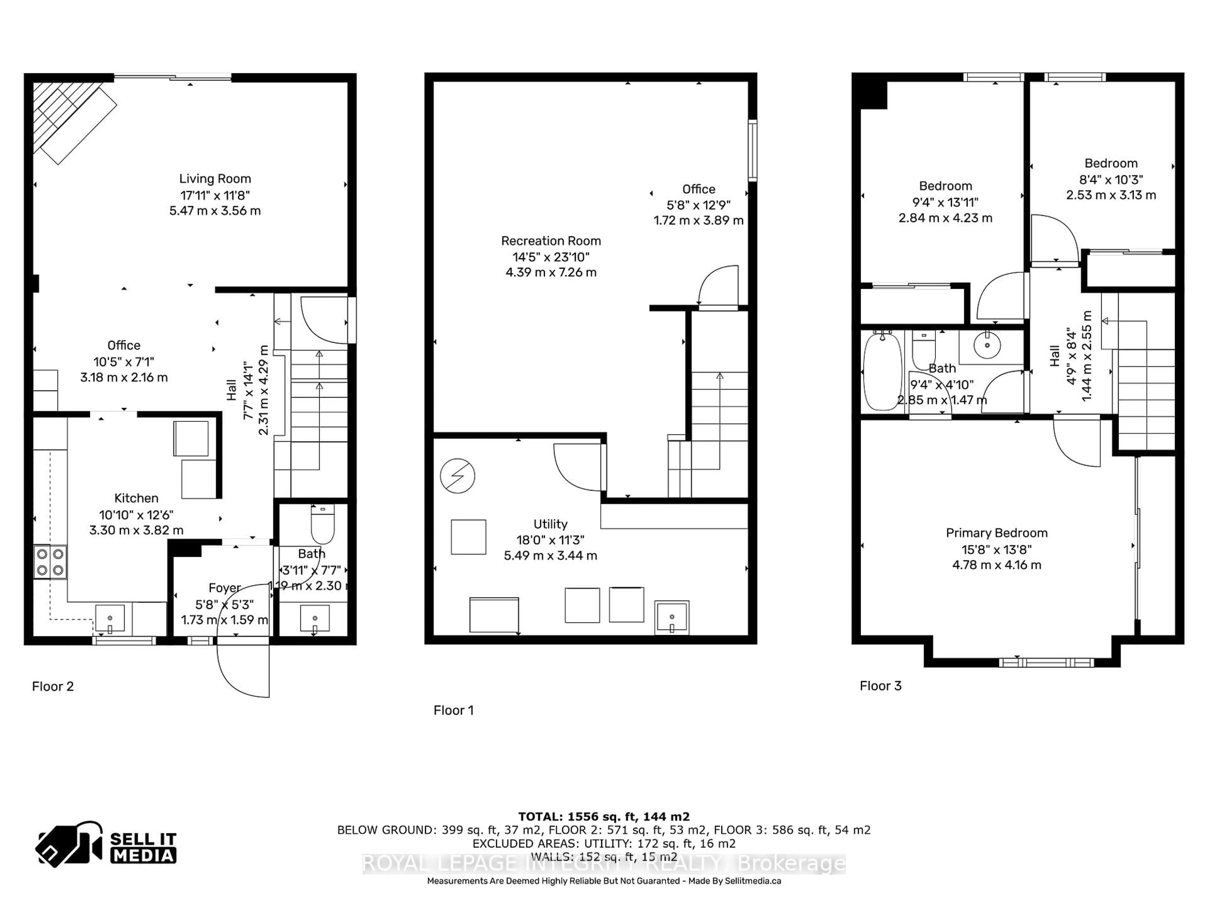 Floor plan for 1760 Lafrance Dr, Orleans Ontario K1E 2H2
