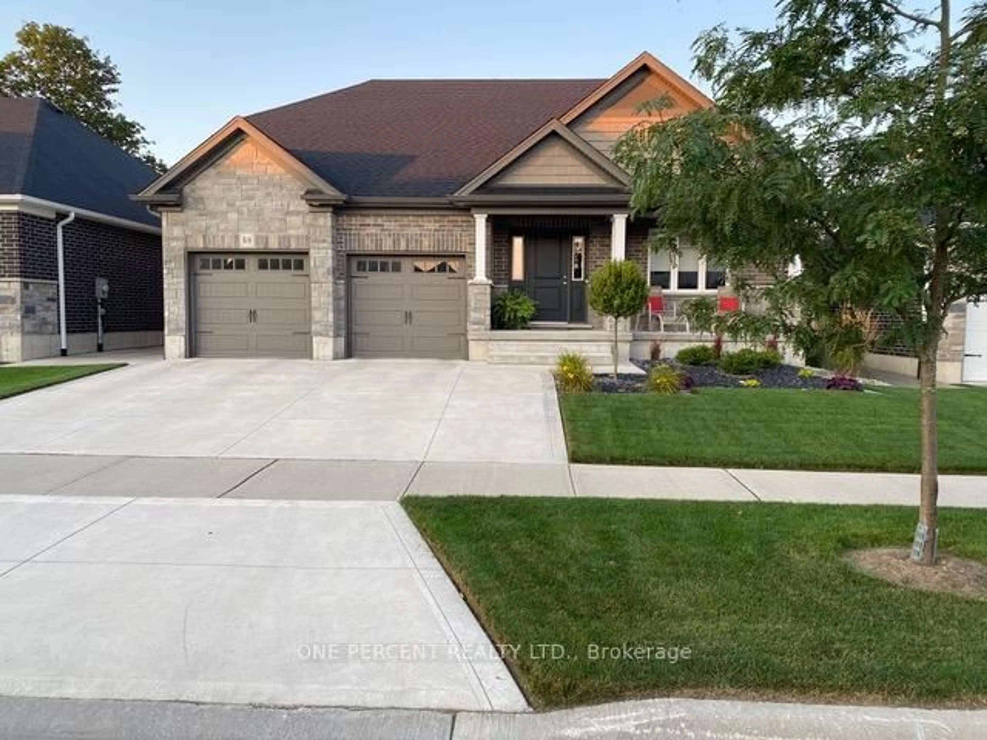 Home with brick exterior material, street for 58 Bradshaw Dr, Stratford Ontario N5A 0E2