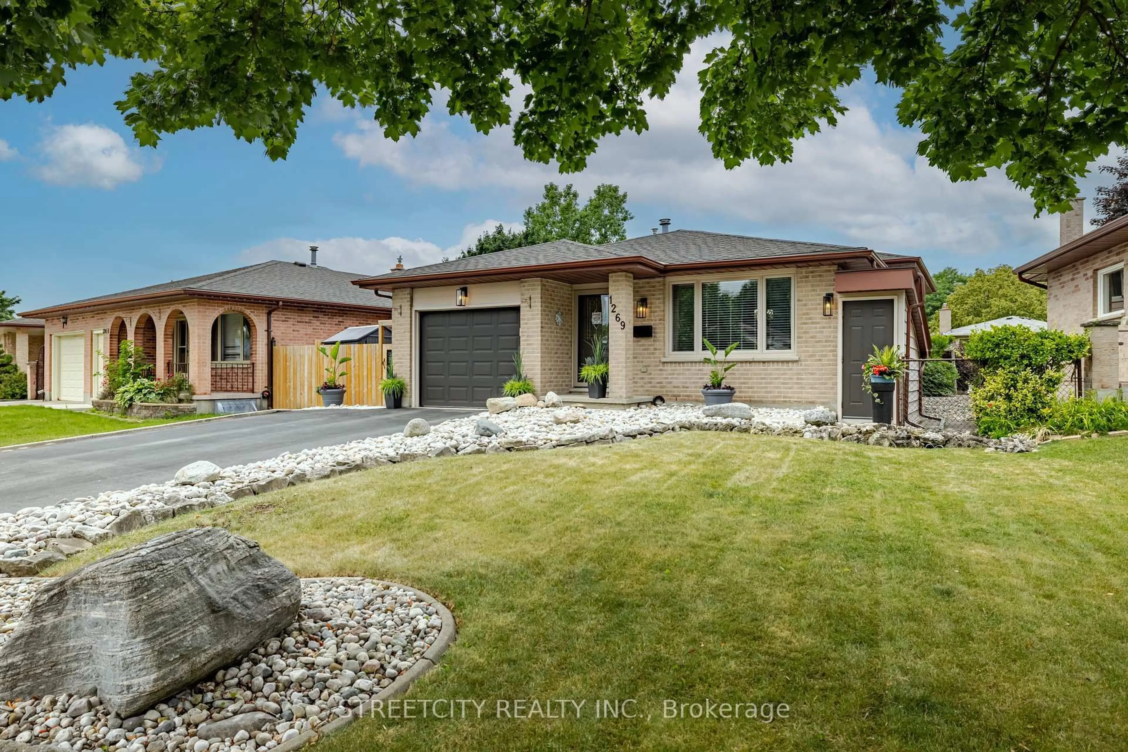 Home with brick exterior material, street for 1269 Delphi Rd, London East Ontario N5Y 5B3