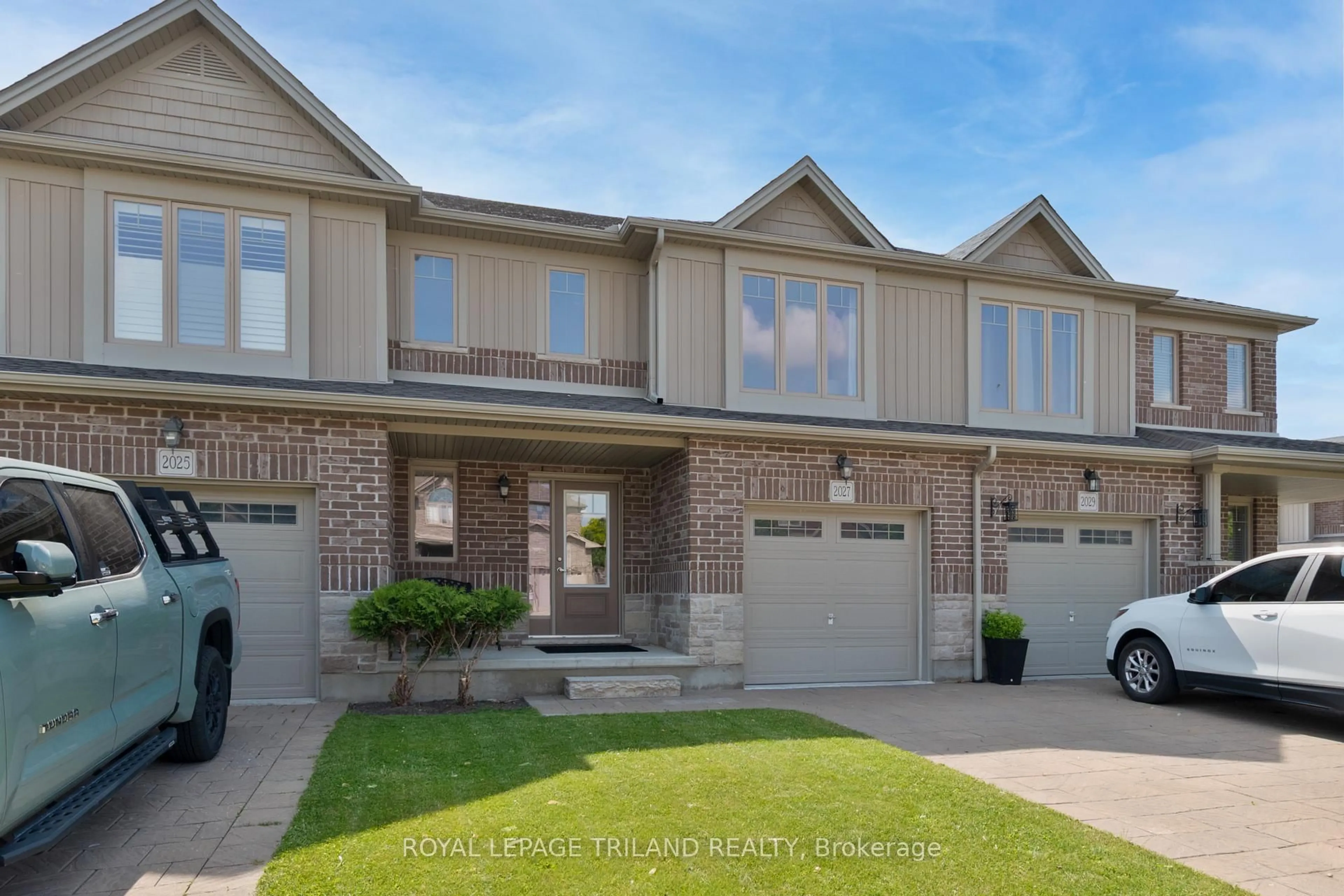 Home with brick exterior material, street for 2027 Pennyroyal St, London North Ontario N5X 0L7