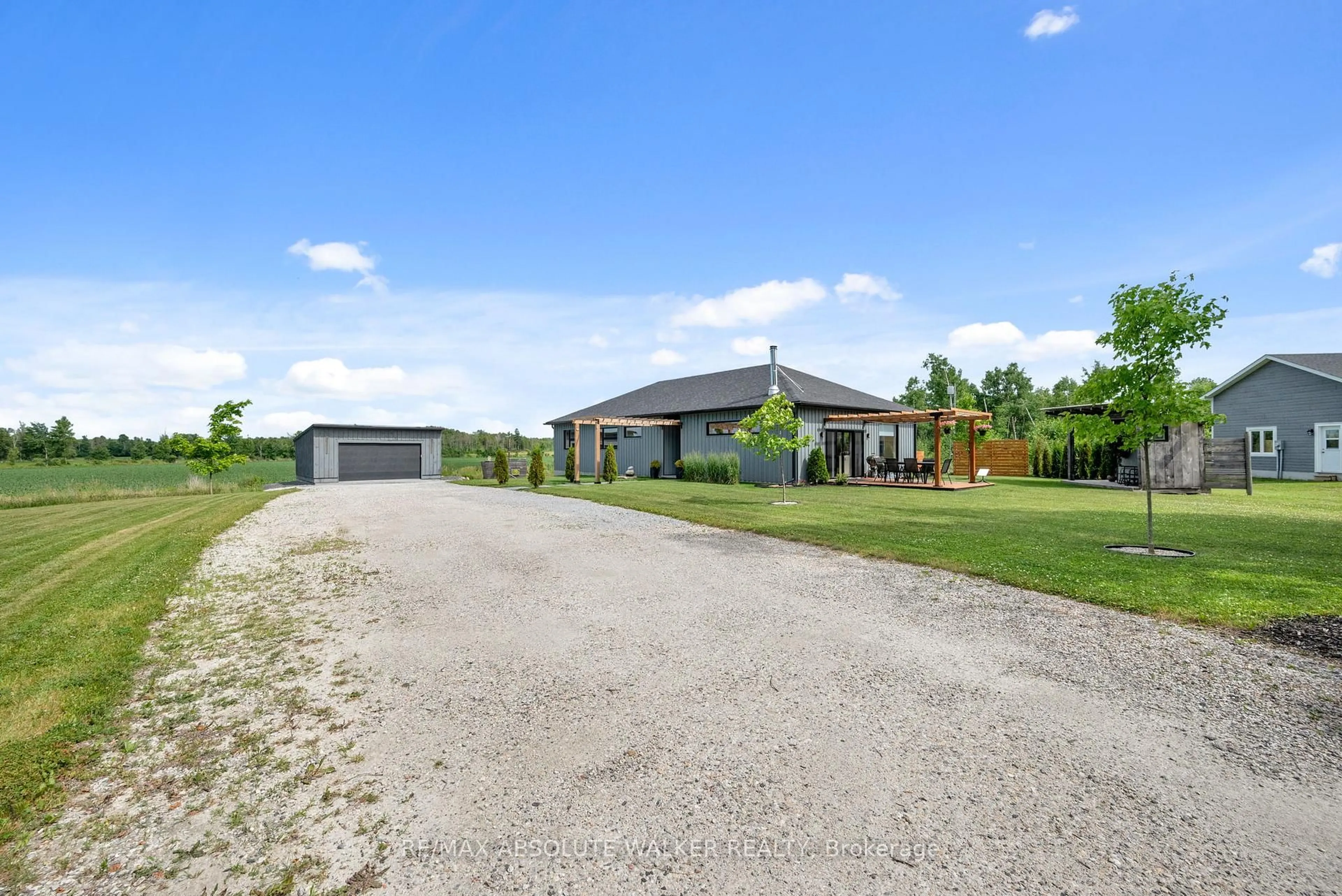 A pic from outside/outdoor area/front of a property/back of a property/a pic from drone, street for 2973 Drummond Concession 10A Rd, Balderson Ontario K0G 1A0