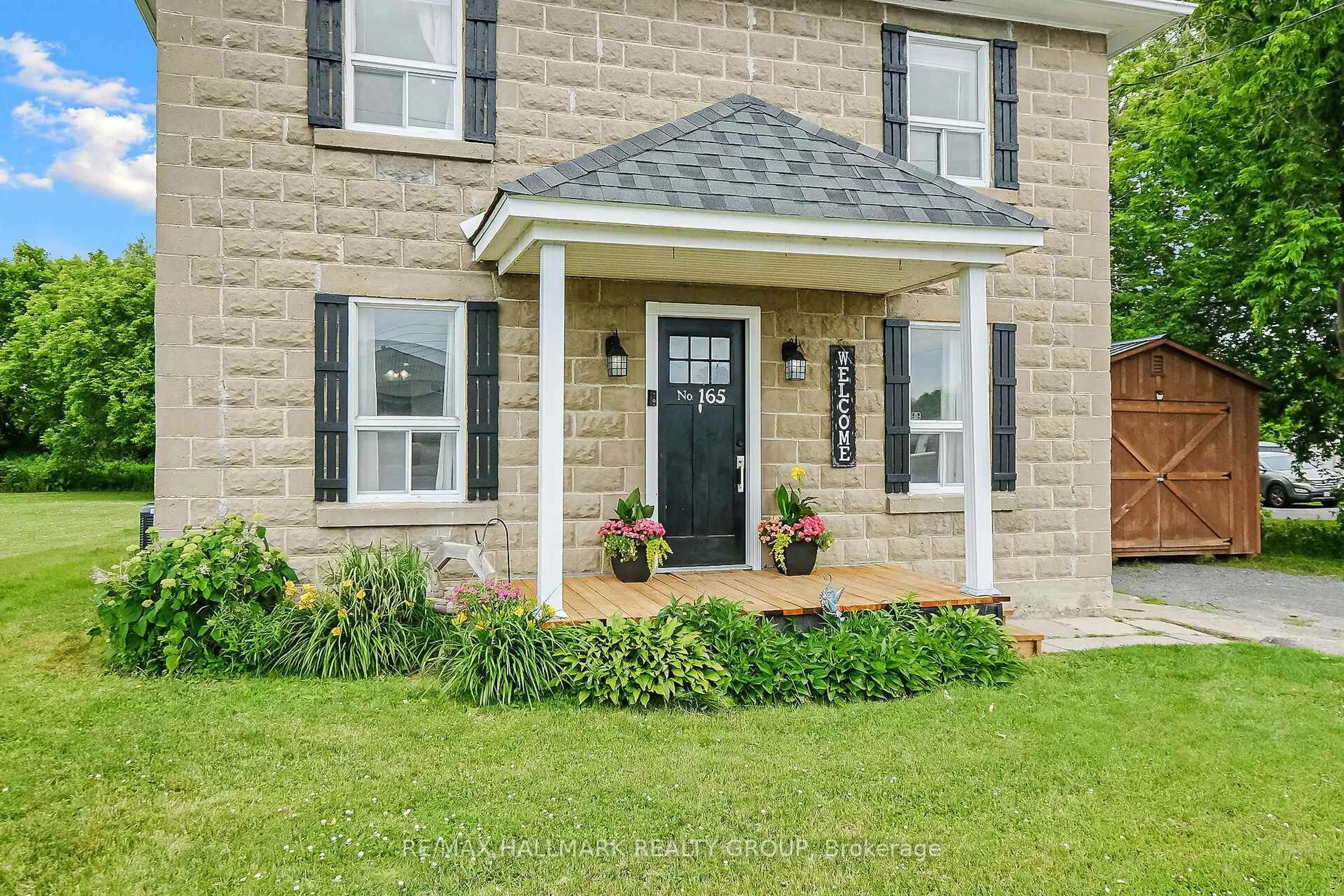 Home with brick exterior material, street for 165 Jessup's Falls Rd, Alfred and Plantagenet Ontario K0B 1L0