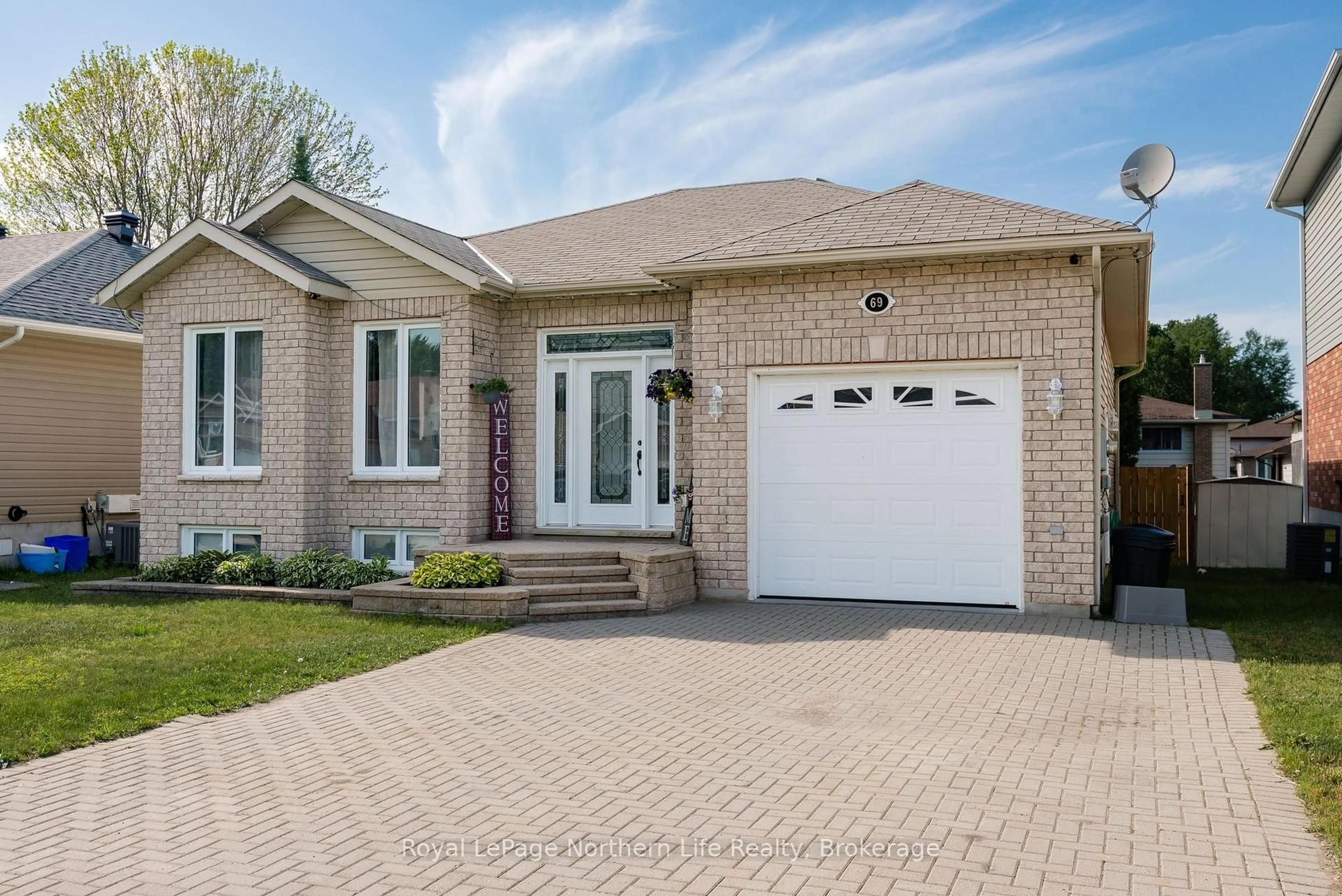 Home with brick exterior material, street for 69 Mariah St, North Bay Ontario P1A 4M6