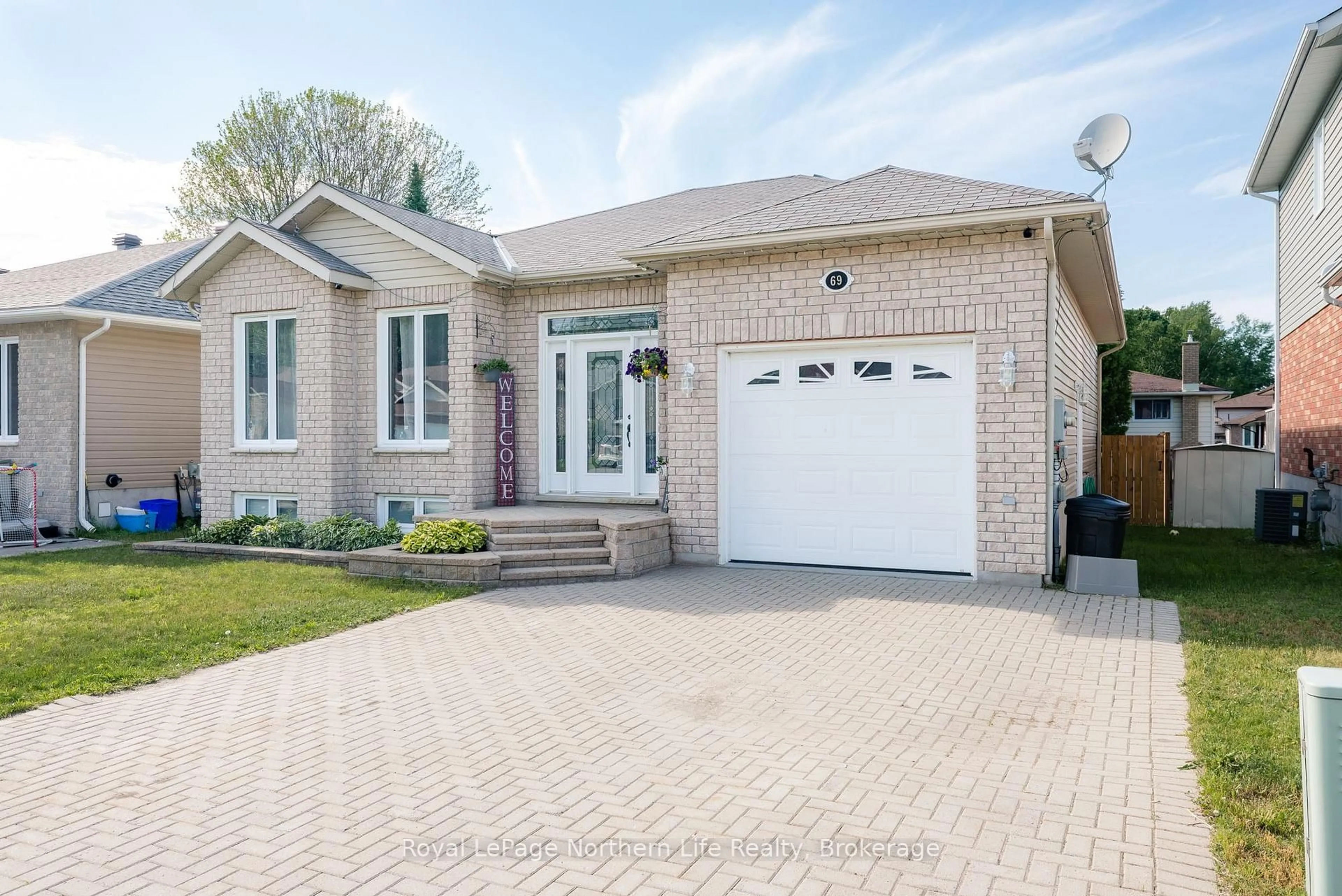 Home with brick exterior material, street for 69 Mariah St, North Bay Ontario P1A 4M6