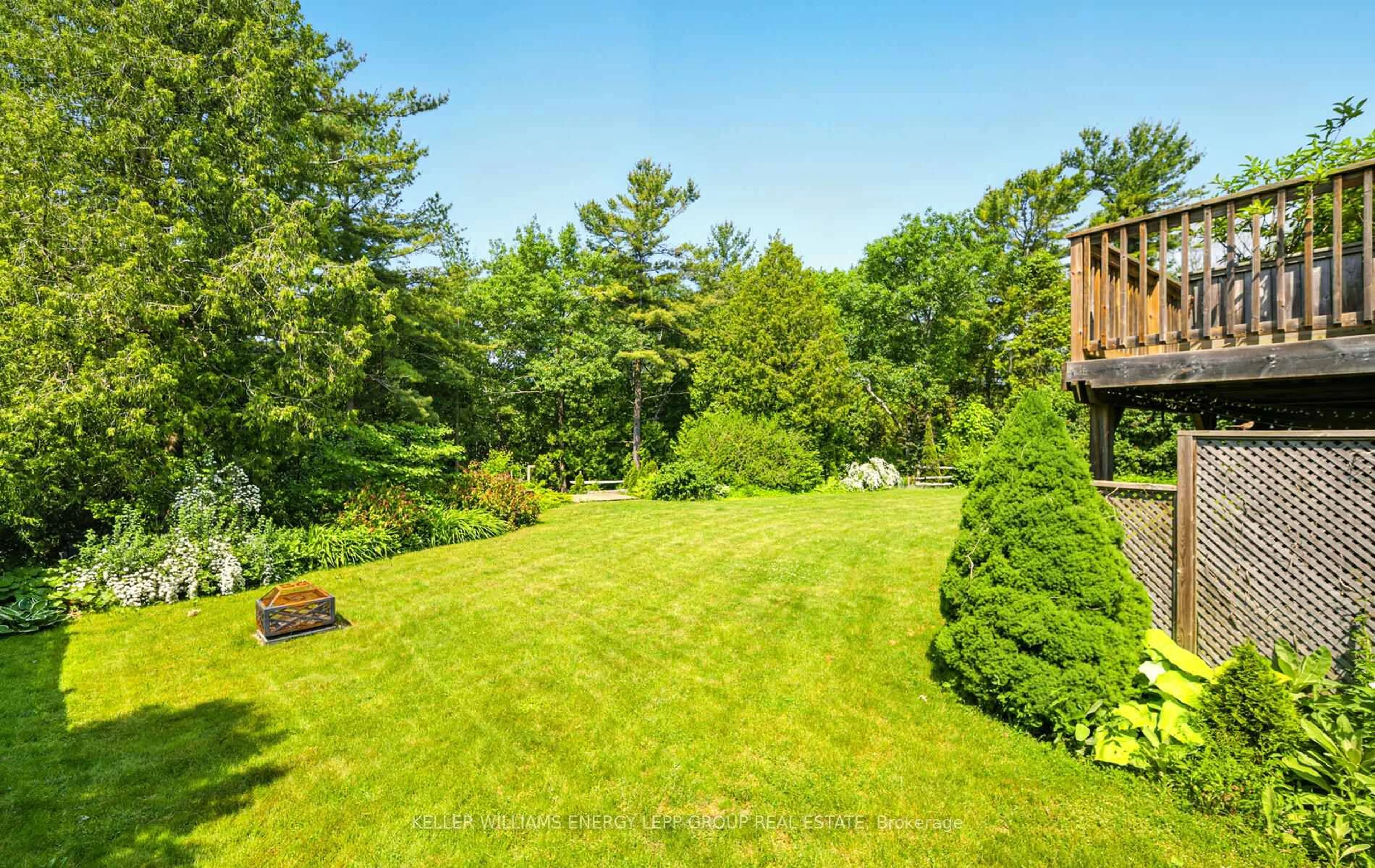 Patio, forest/trees view for 7 Herbert Pl, Port Hope Ontario L1A 4G7