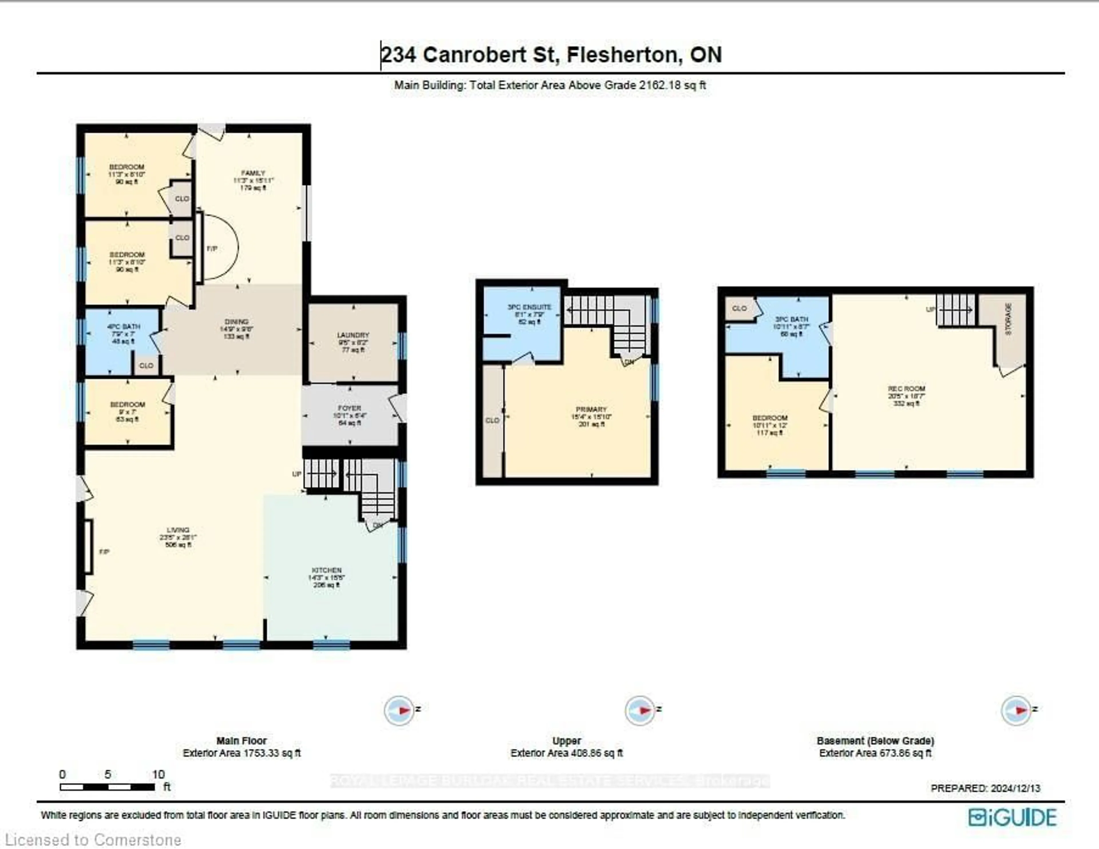 Floor plan for 234 Canrobert St, Grey Highlands Ontario N0C 1E0
