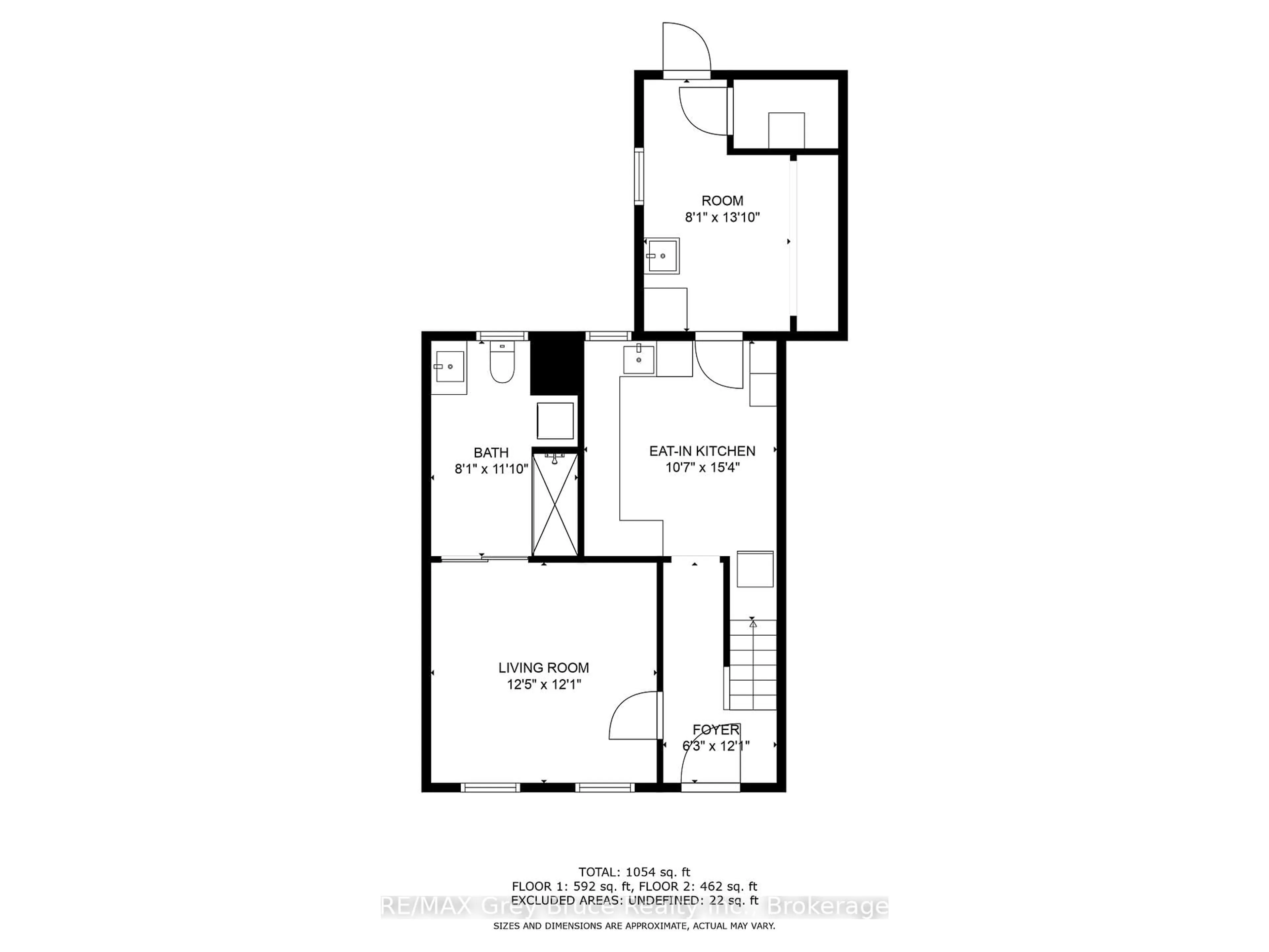 Floor plan for 1085 3rd Ave, Owen Sound Ontario N4K 2L1
