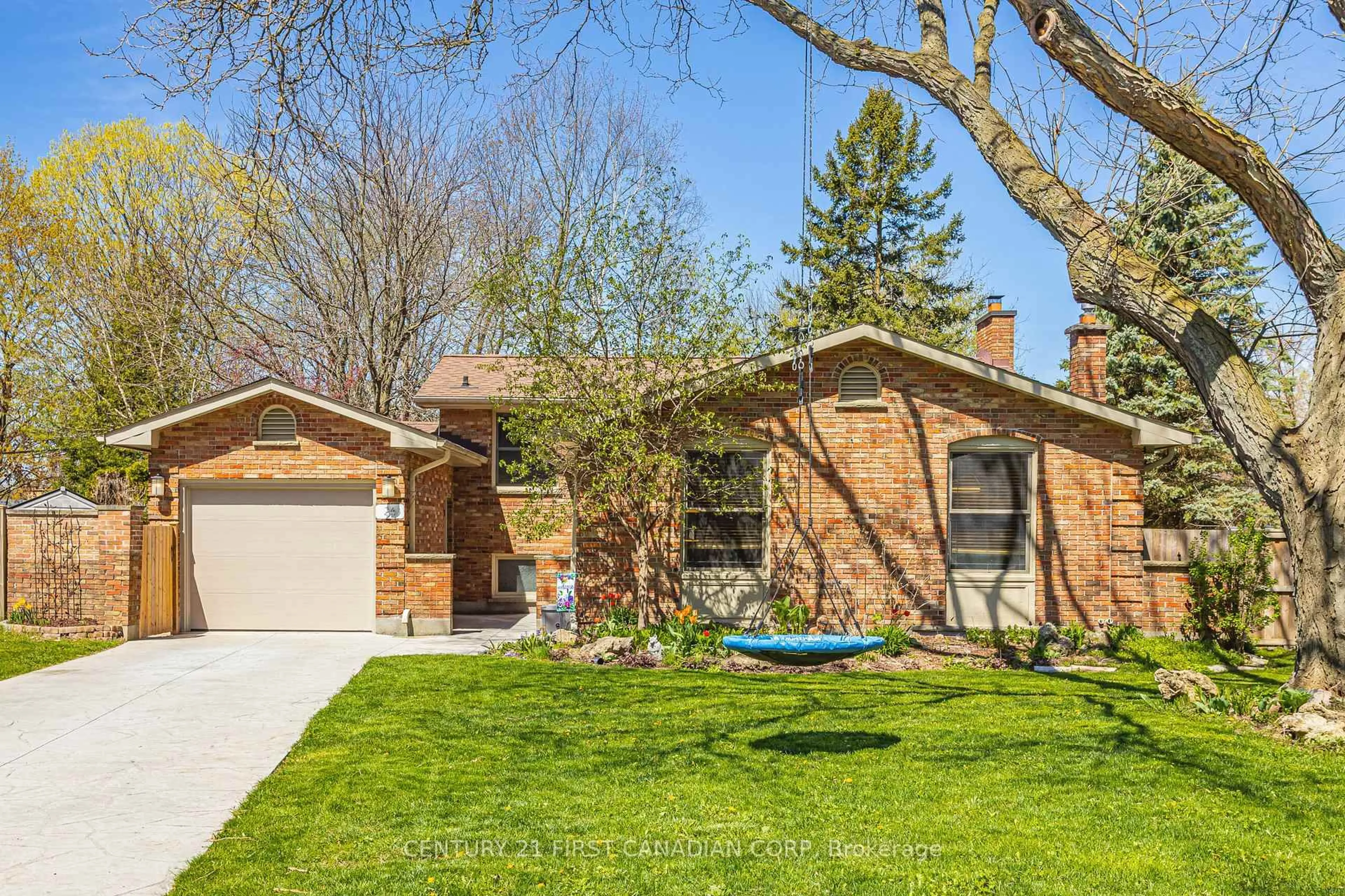 Home with brick exterior material, street for 24 Gatineau Cres, London South Ontario N6K 2Z7