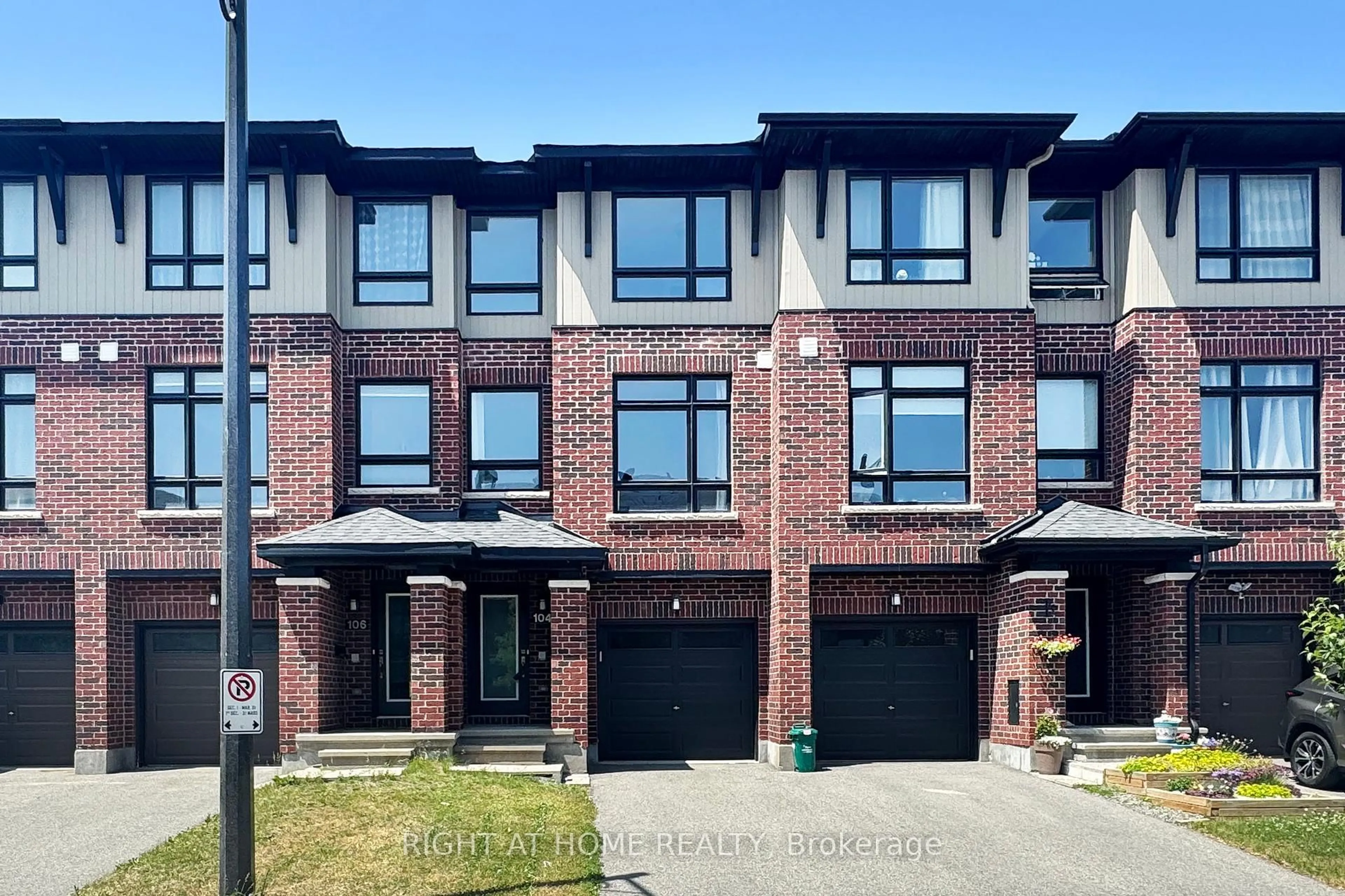 Home with brick exterior material, street for 104 WILD SENNA Way, Ottawa Ontario K2J 5Z7