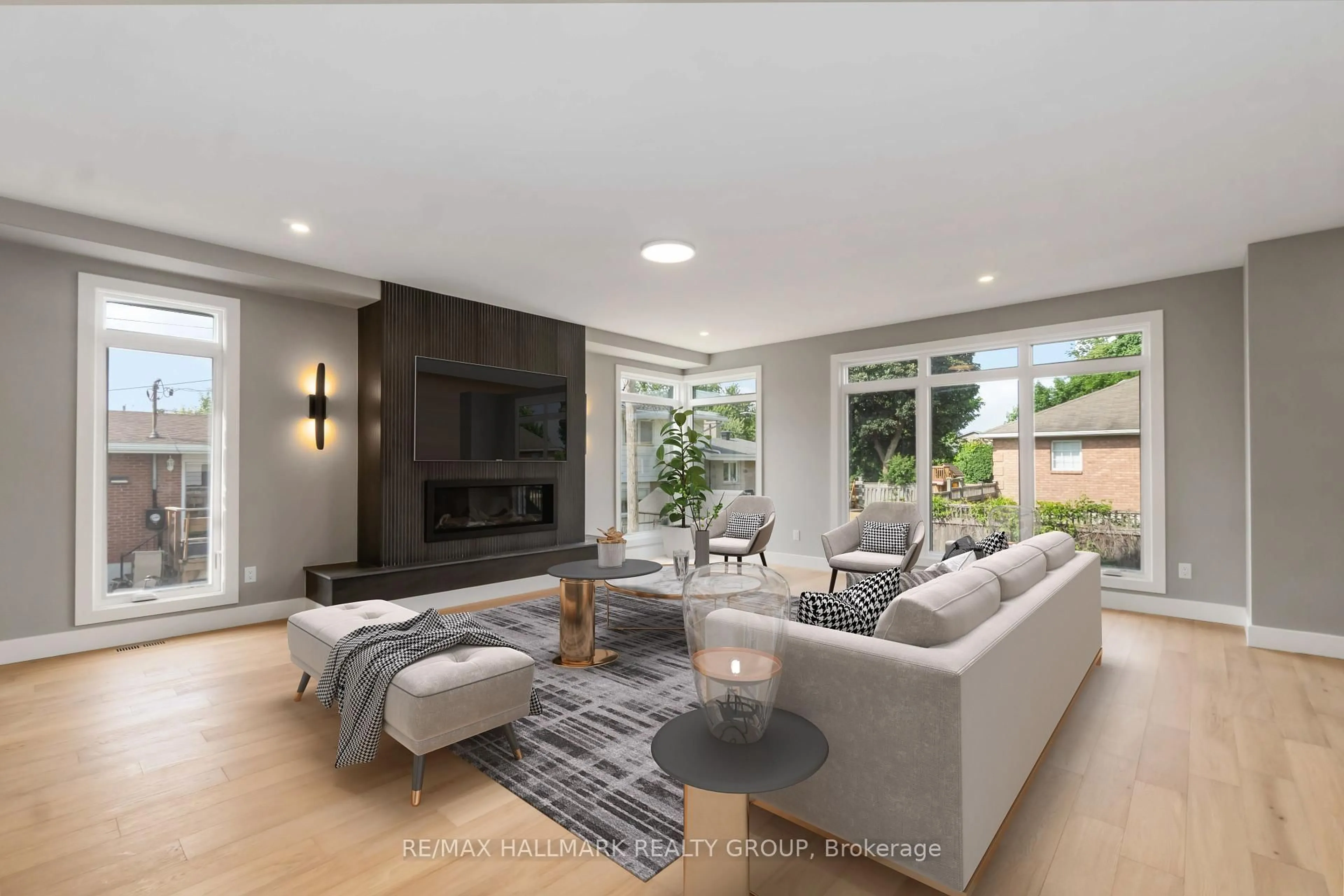 Living room with furniture, unknown for 110 Theberge Private, Ottawa Ontario K2G 4T1