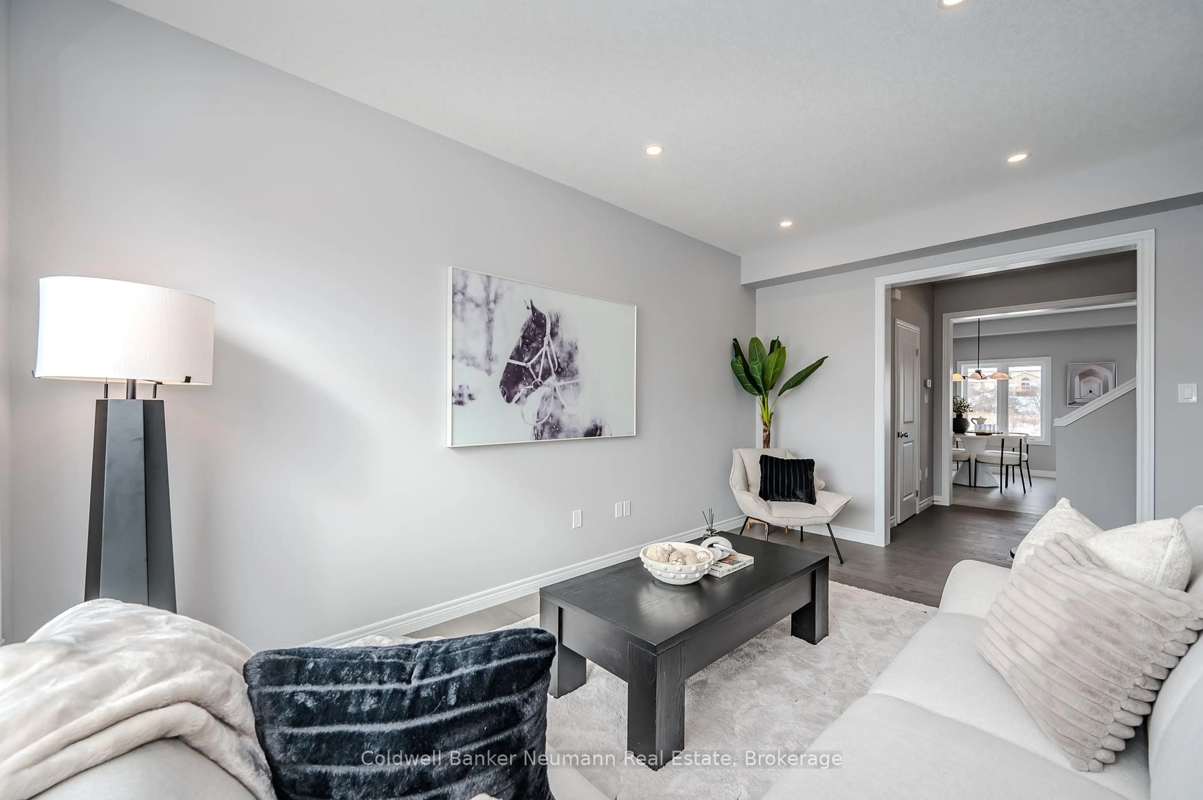 Living room with furniture, unknown for 23 Sora Lane, Guelph Ontario N1E 0T4