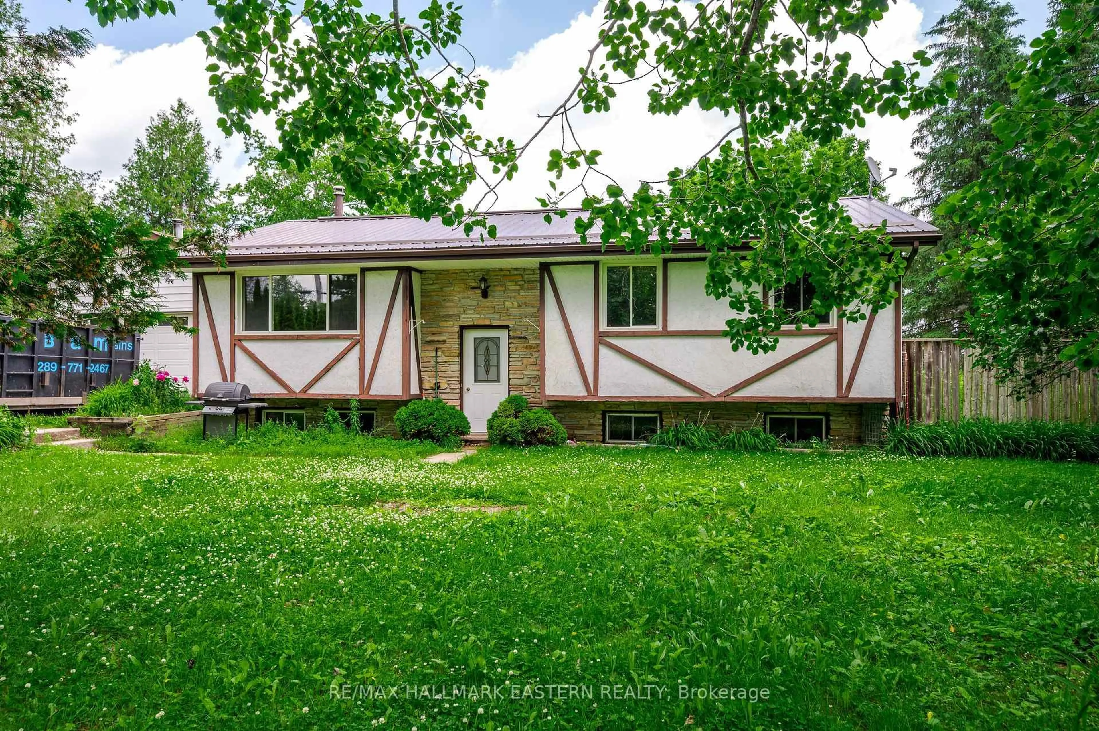 Home with vinyl exterior material, street for 1625 Camp Line Rd, Douro-Dummer Ontario K0L 2H0