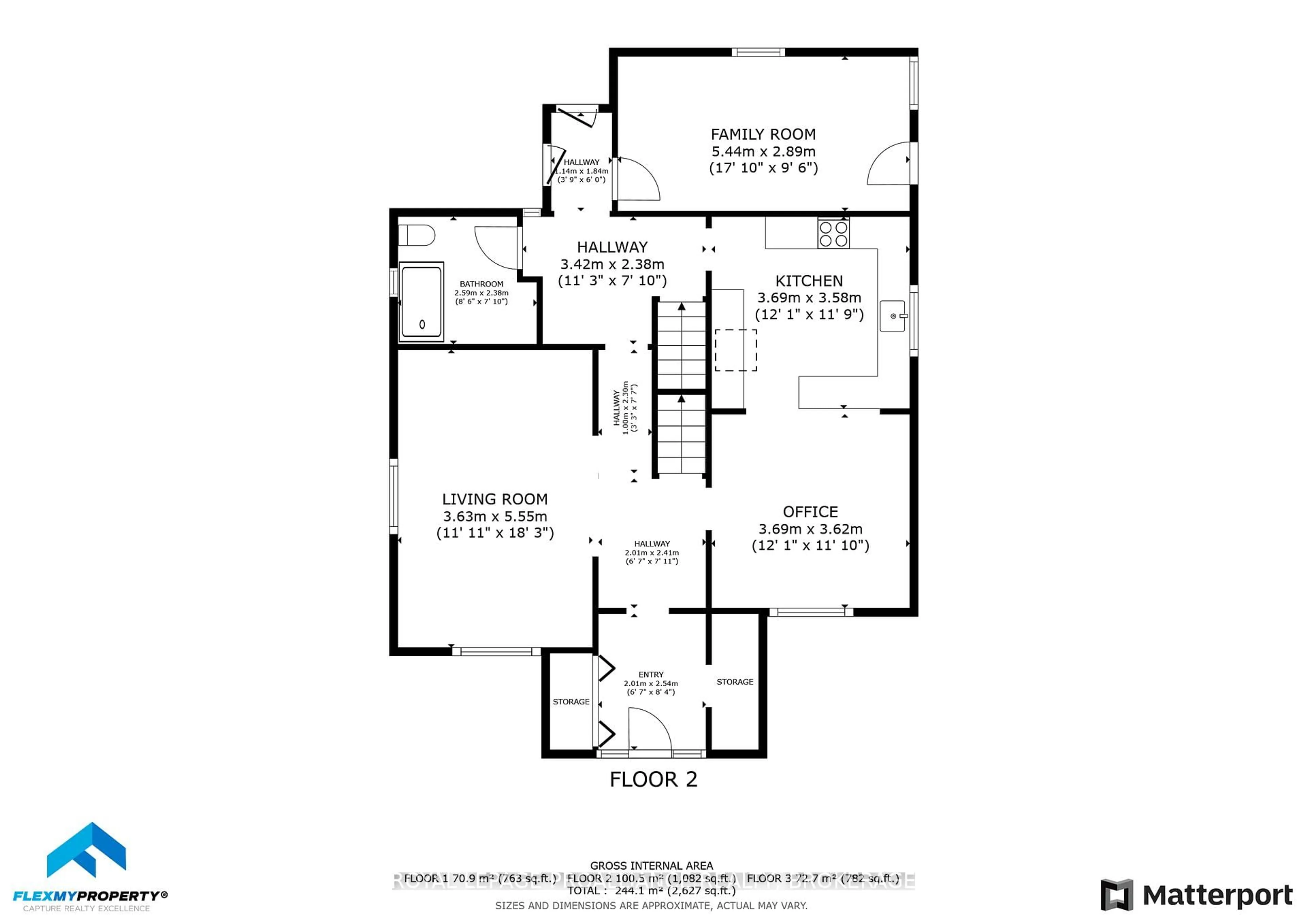 Floor plan for 35 Princess St, Gananoque Ontario K7G 2N2
