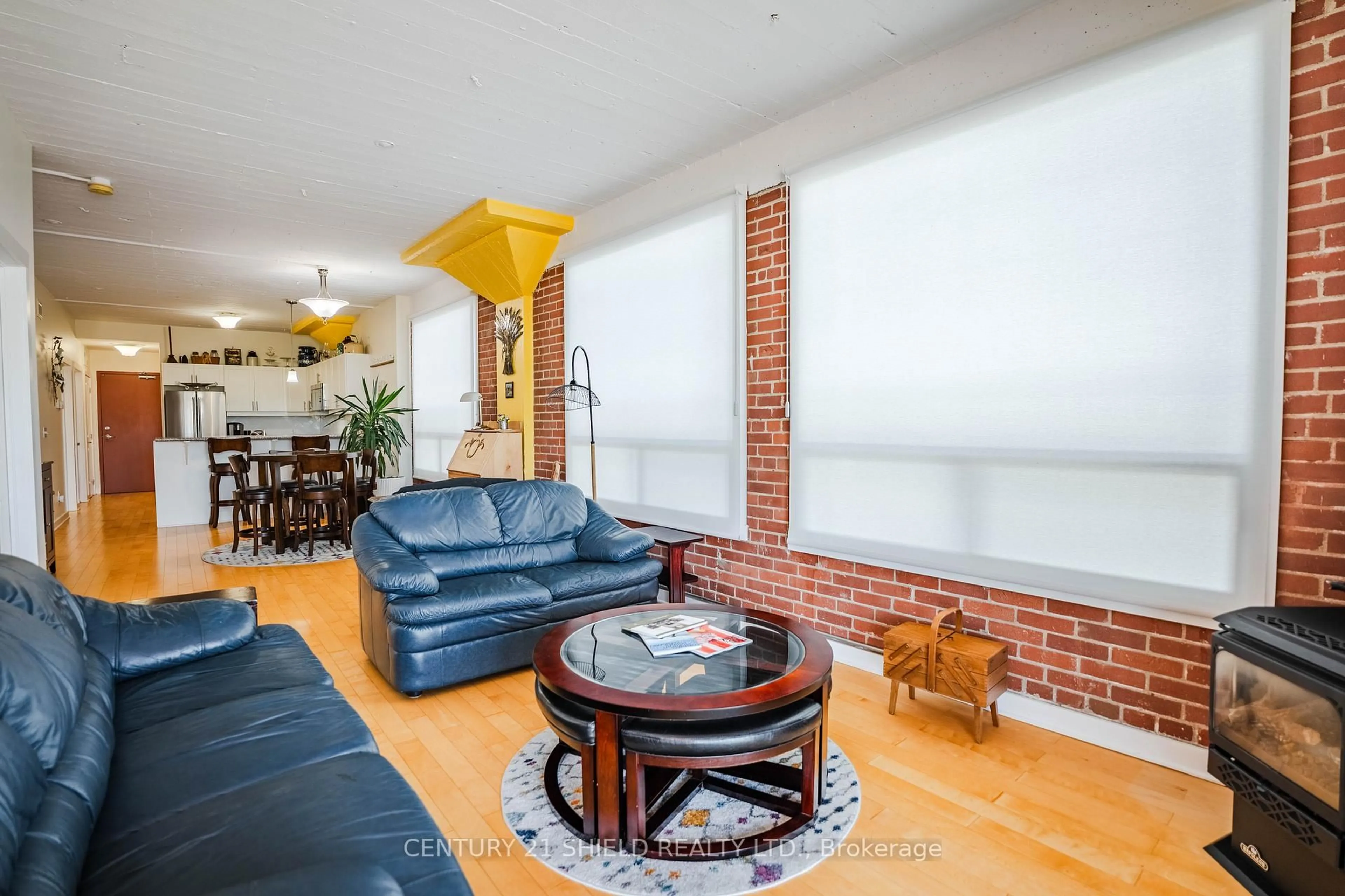 Living room with furniture, unknown for 710 Cotton Mill St #301, Cornwall Ontario K6H 7L3