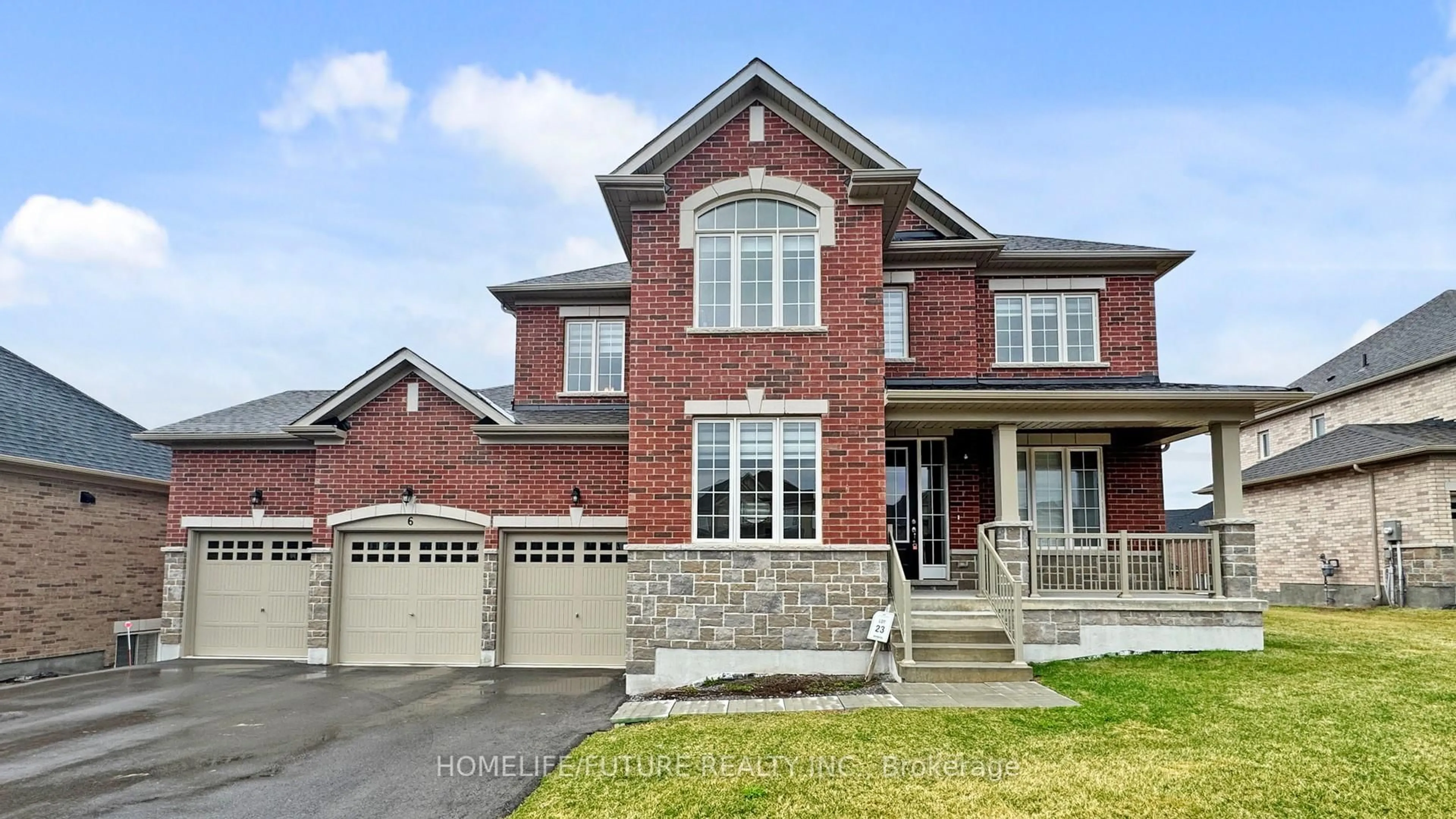 Home with brick exterior material, street for 6 Golden Meadows Dr, Otonabee-South Monaghan Ontario K9J 0K8