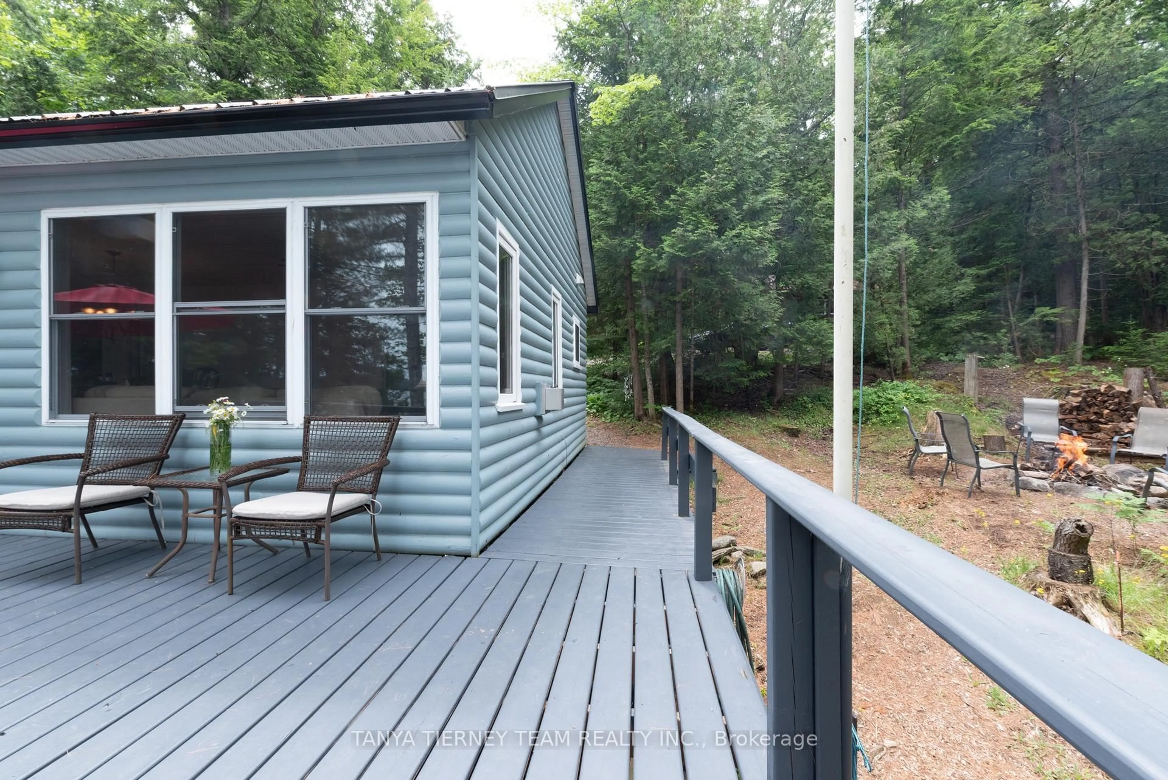 Patio, forest/trees view for 86 FIRE ROUTE 74D, North Kawartha Ontario K0L 1A0