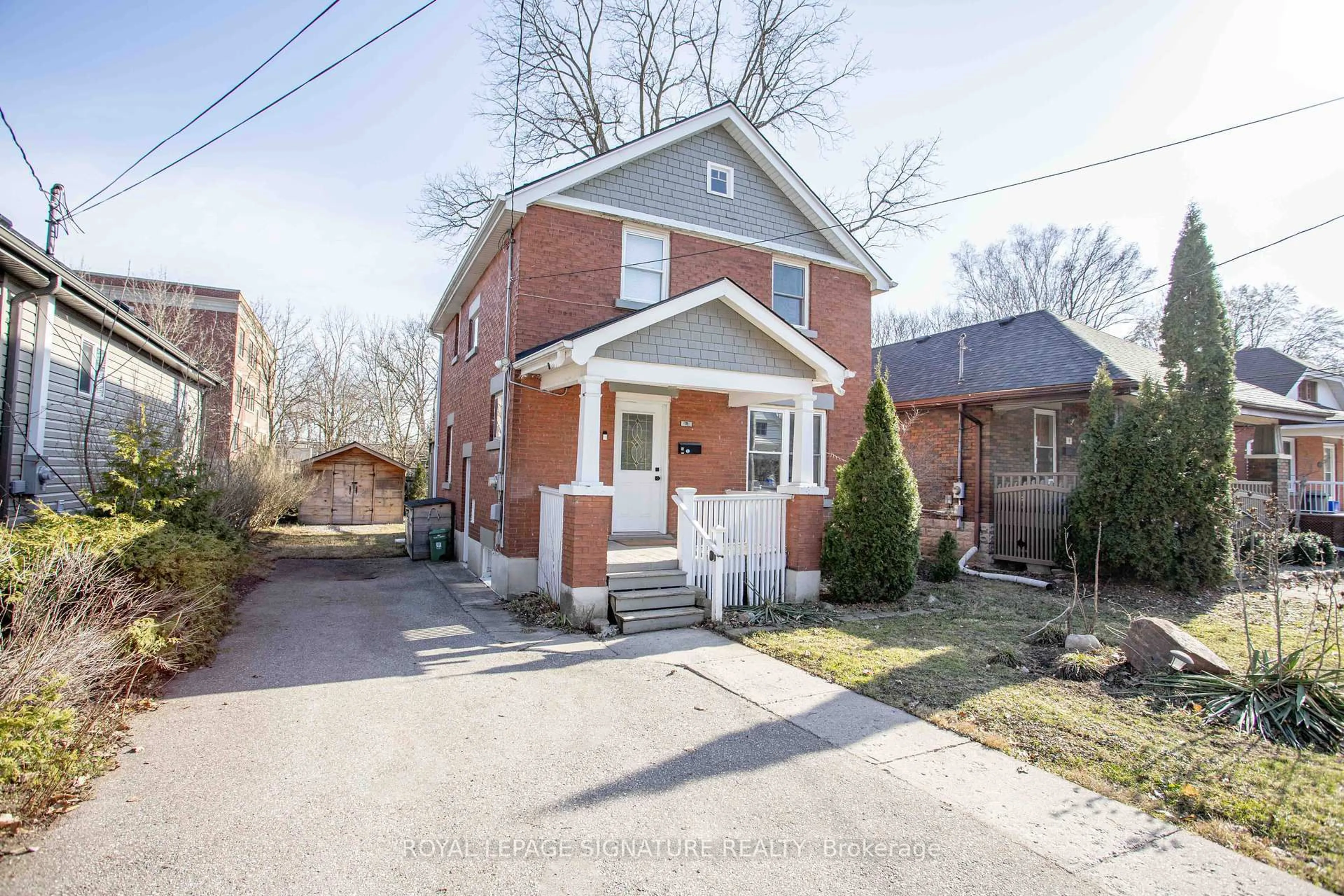 Home with brick exterior material, street for 2 McDonald Ave, London North Ontario N6G 1B1