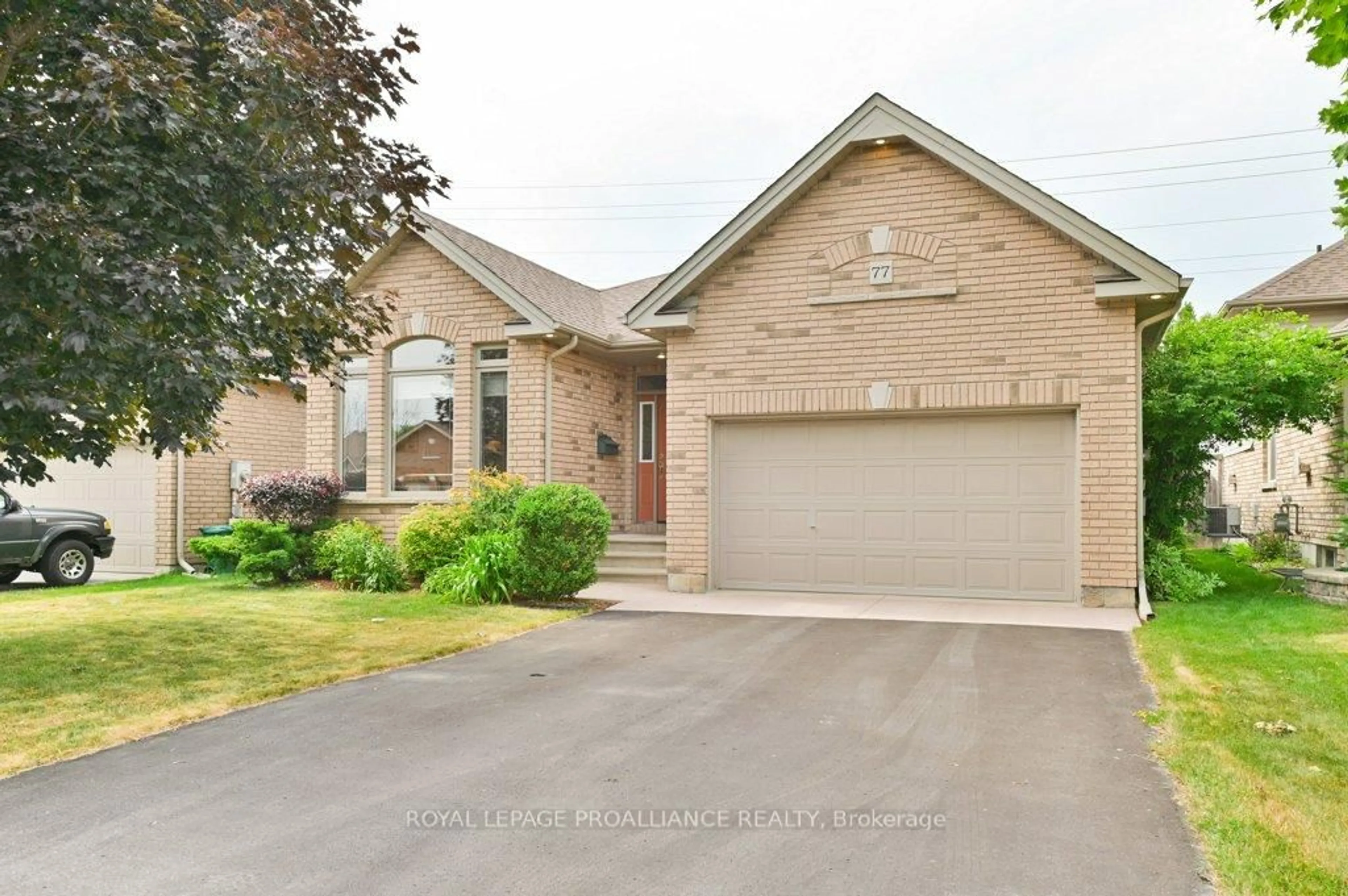 Home with brick exterior material, street for 77 Gavey St, Belleville Ontario K8N 4Z5