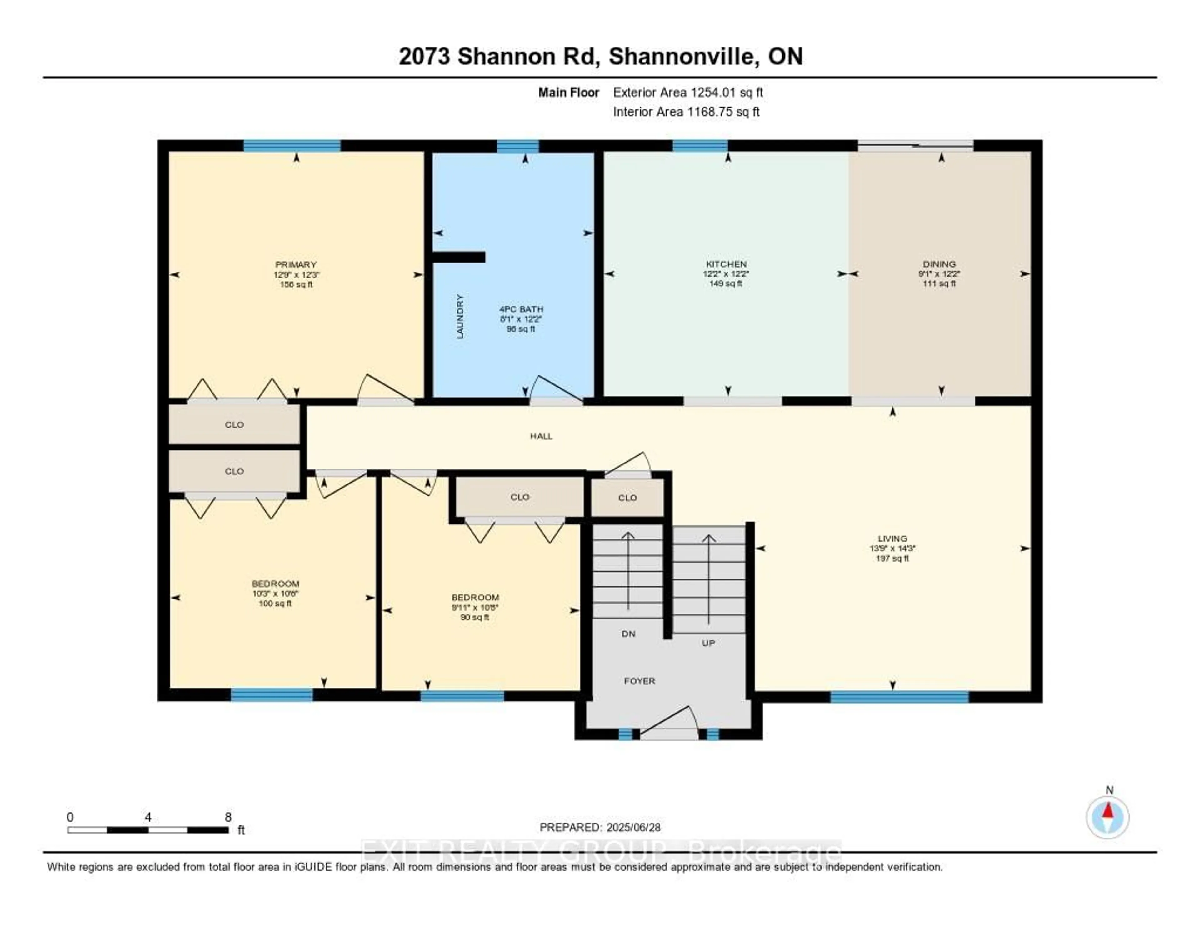 Floor plan for 2073 Shannon Rd, Shannonville Ontario K0K 3A0