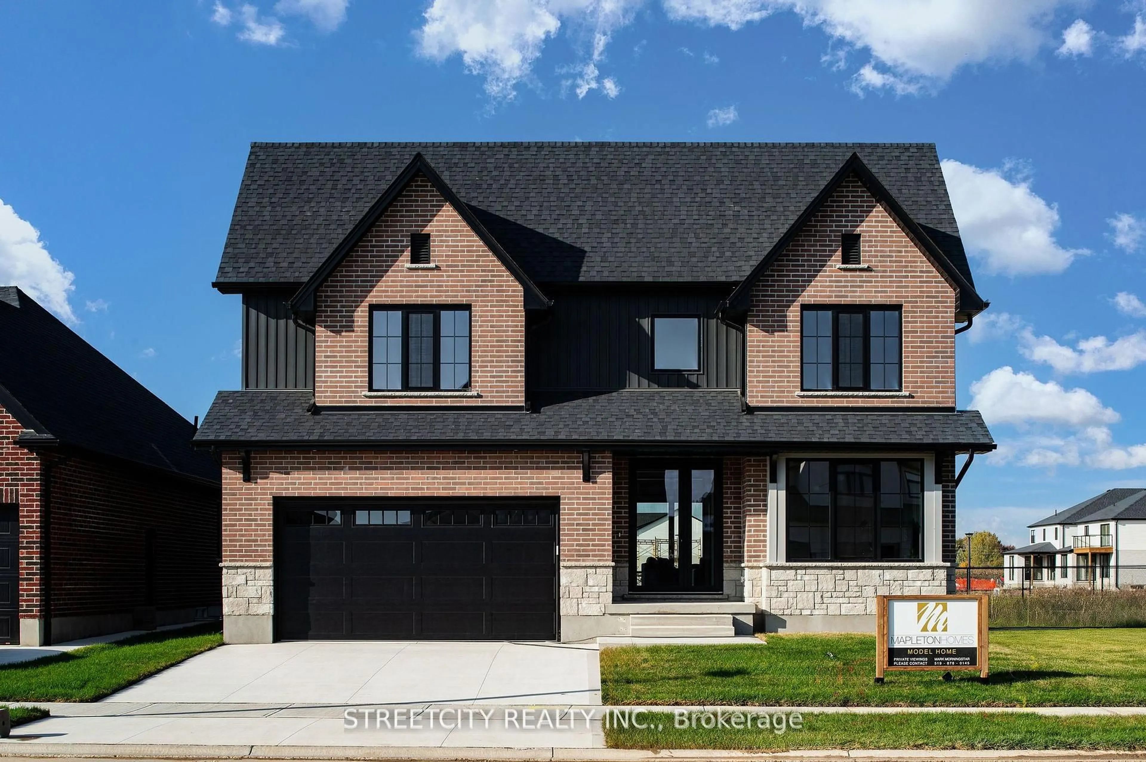 Home with brick exterior material, street for 6354 Old Garrison Blvd, London South Ontario N6P 0L4