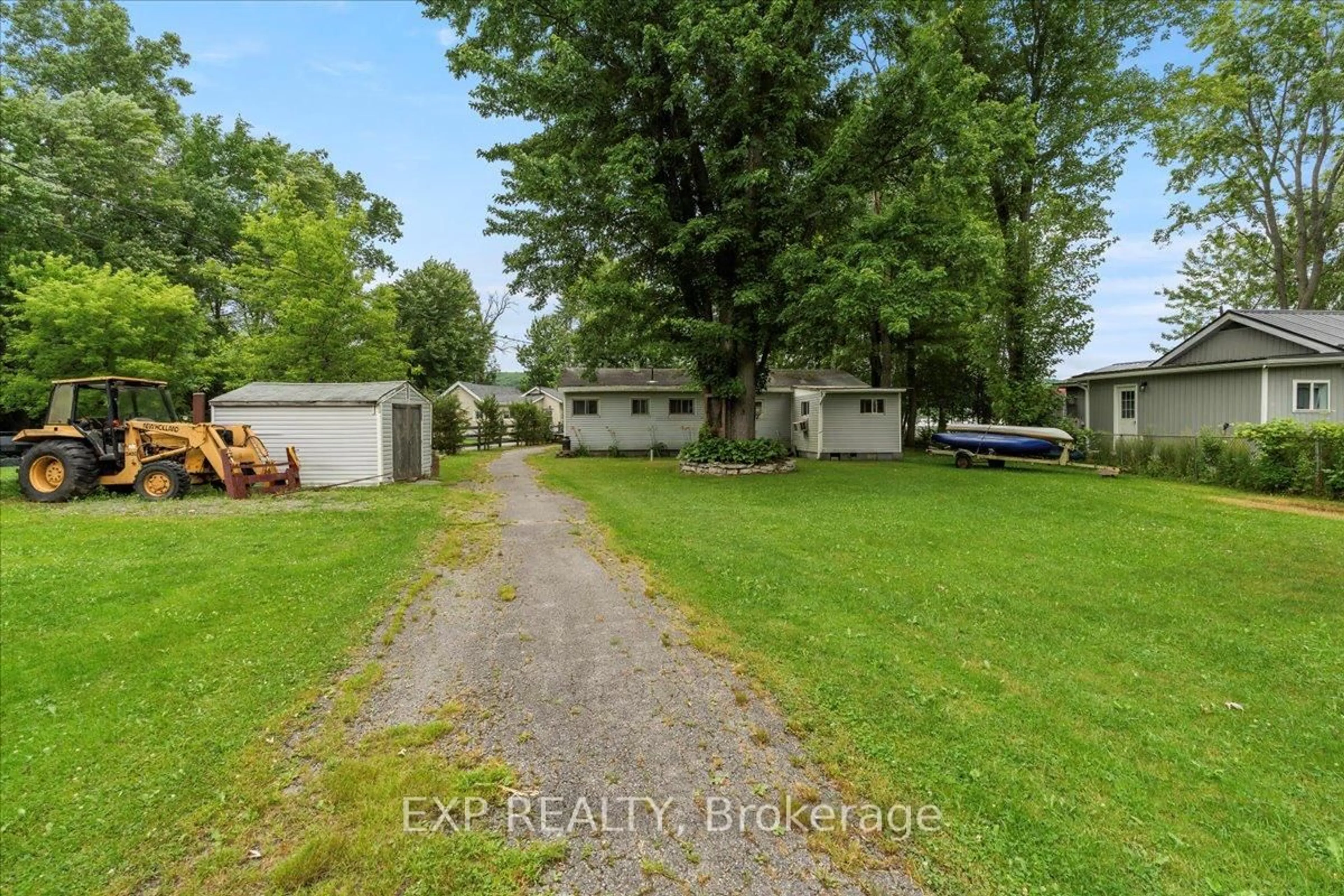 A pic from outside/outdoor area/front of a property/back of a property/a pic from drone, unknown for 55 Prior Lane, Hastings Ontario K0K 2C0