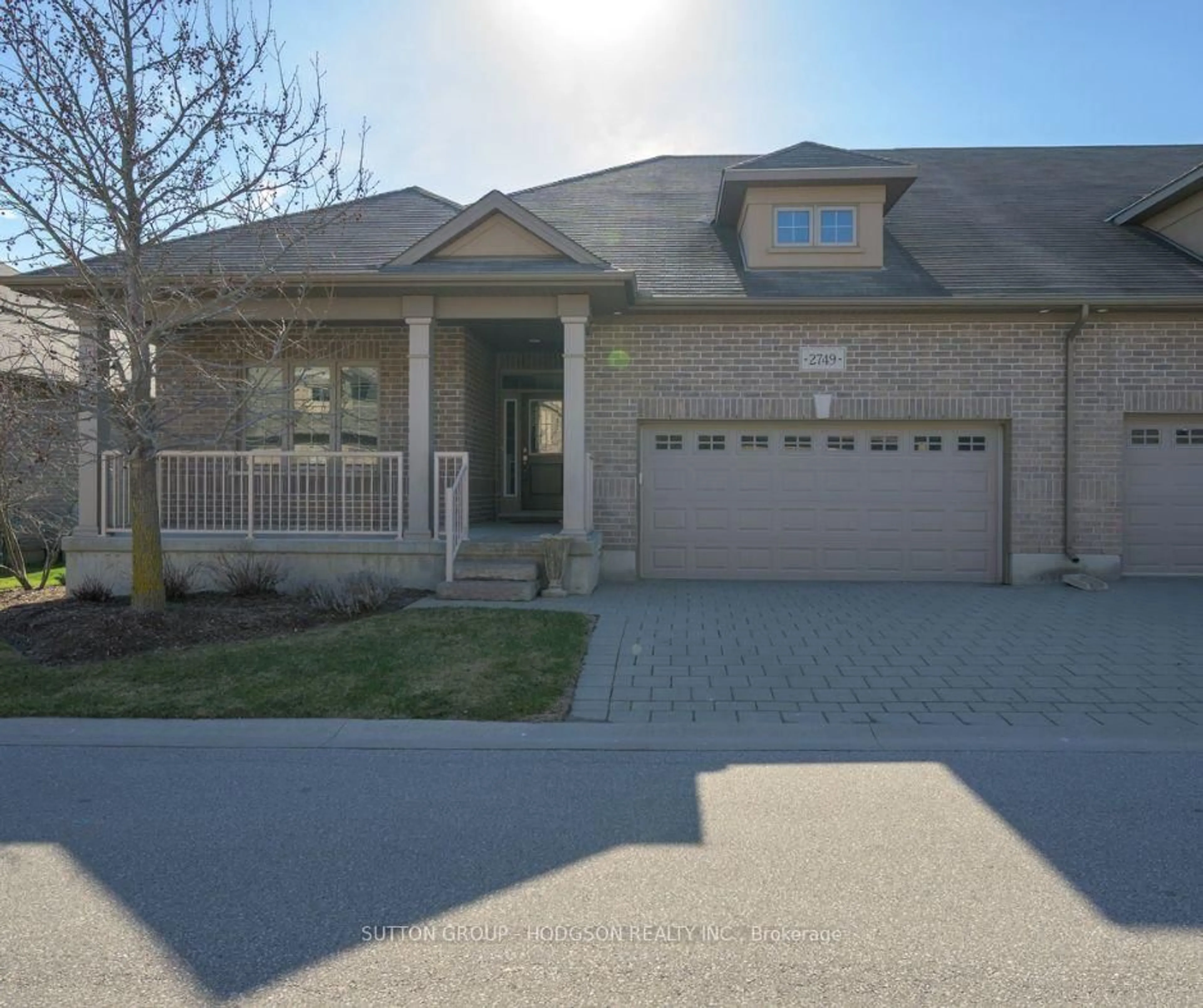 Home with brick exterior material, street for 2749 Sandra Post Lane, London South Ontario N6K 5R4