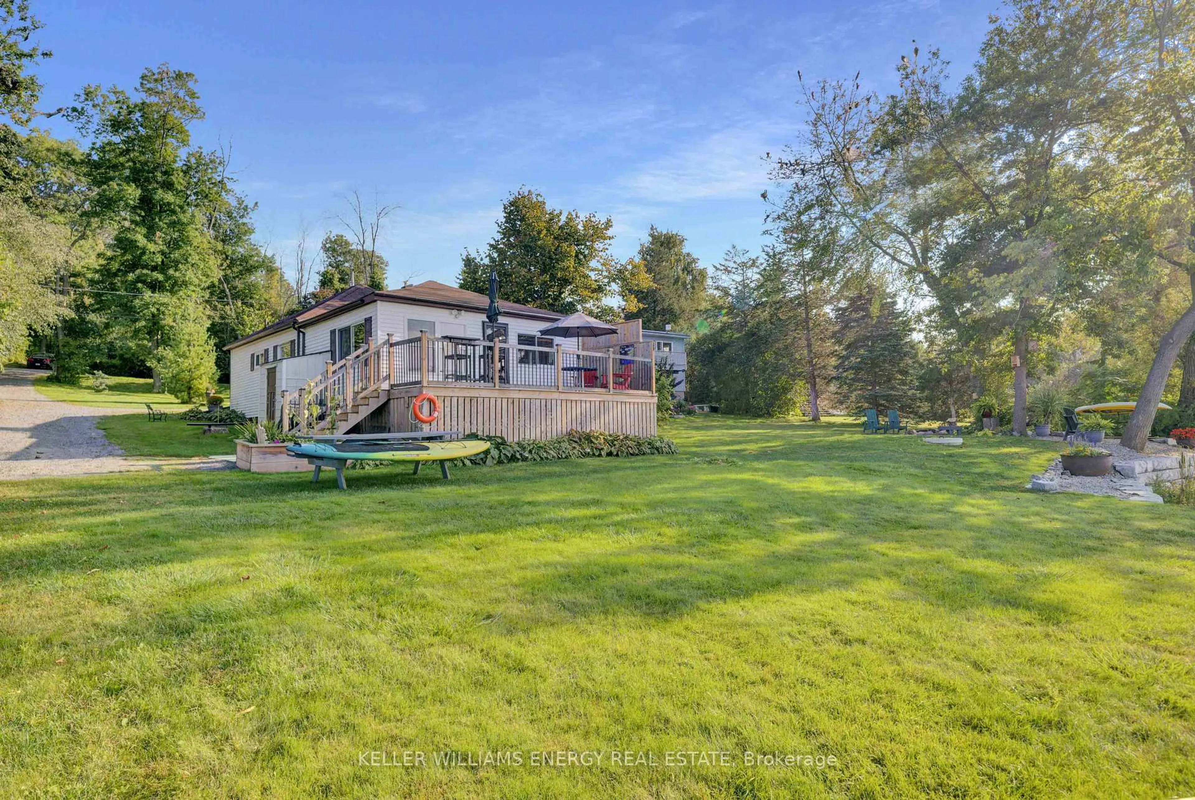 A pic from outside/outdoor area/front of a property/back of a property/a pic from drone, water/lake/river/ocean view for 96 Bishop Lane, Prince Edward County Ontario K0K 1A0